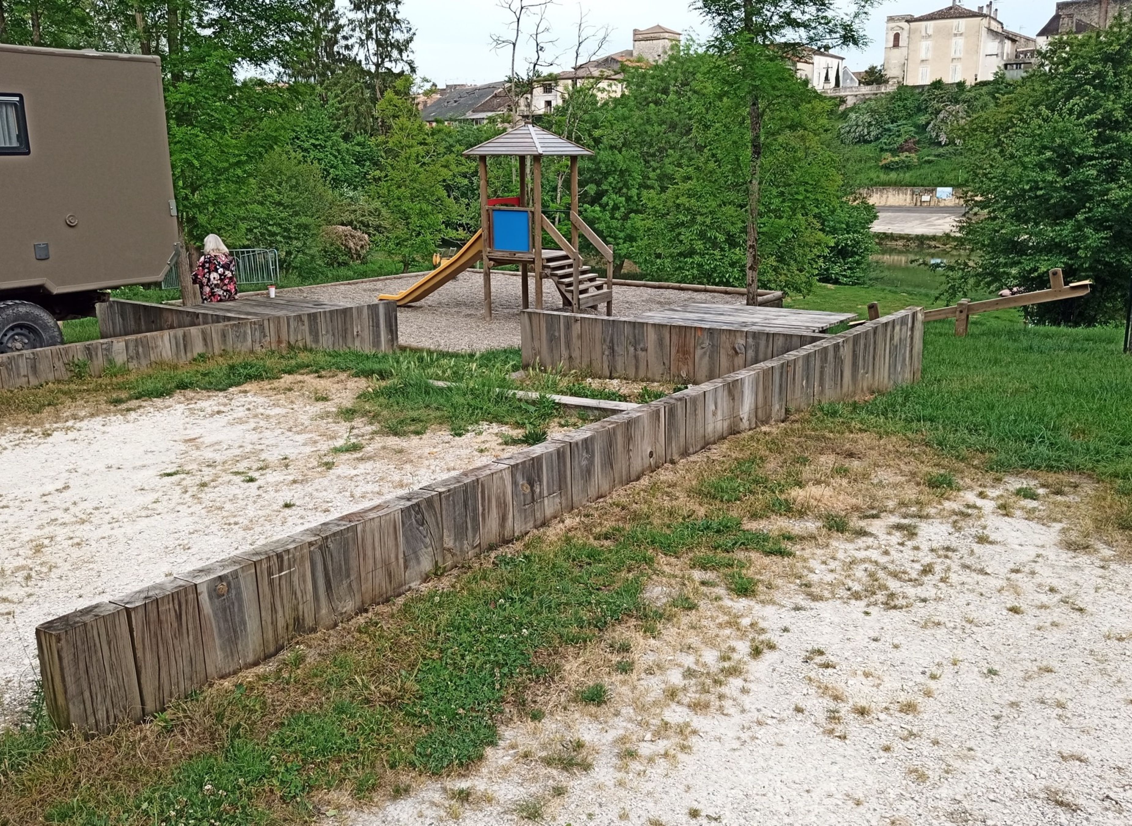 Aire Camping car de Lavardac — Sítio para autocaravanas in Lavardac