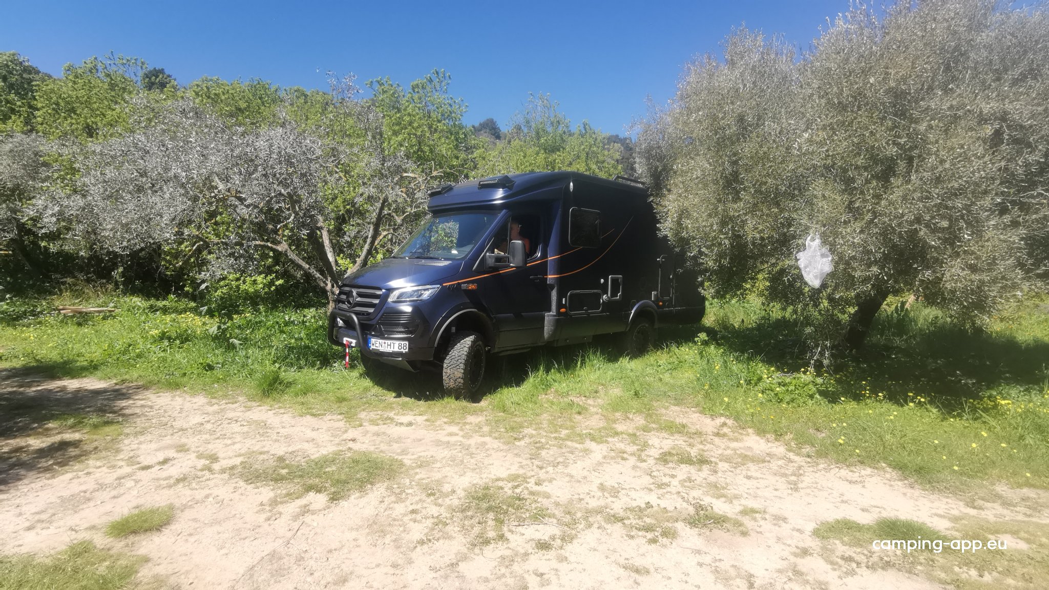 Olivenonkel Naturcamping im Olivenhain — QuickStop in Agira