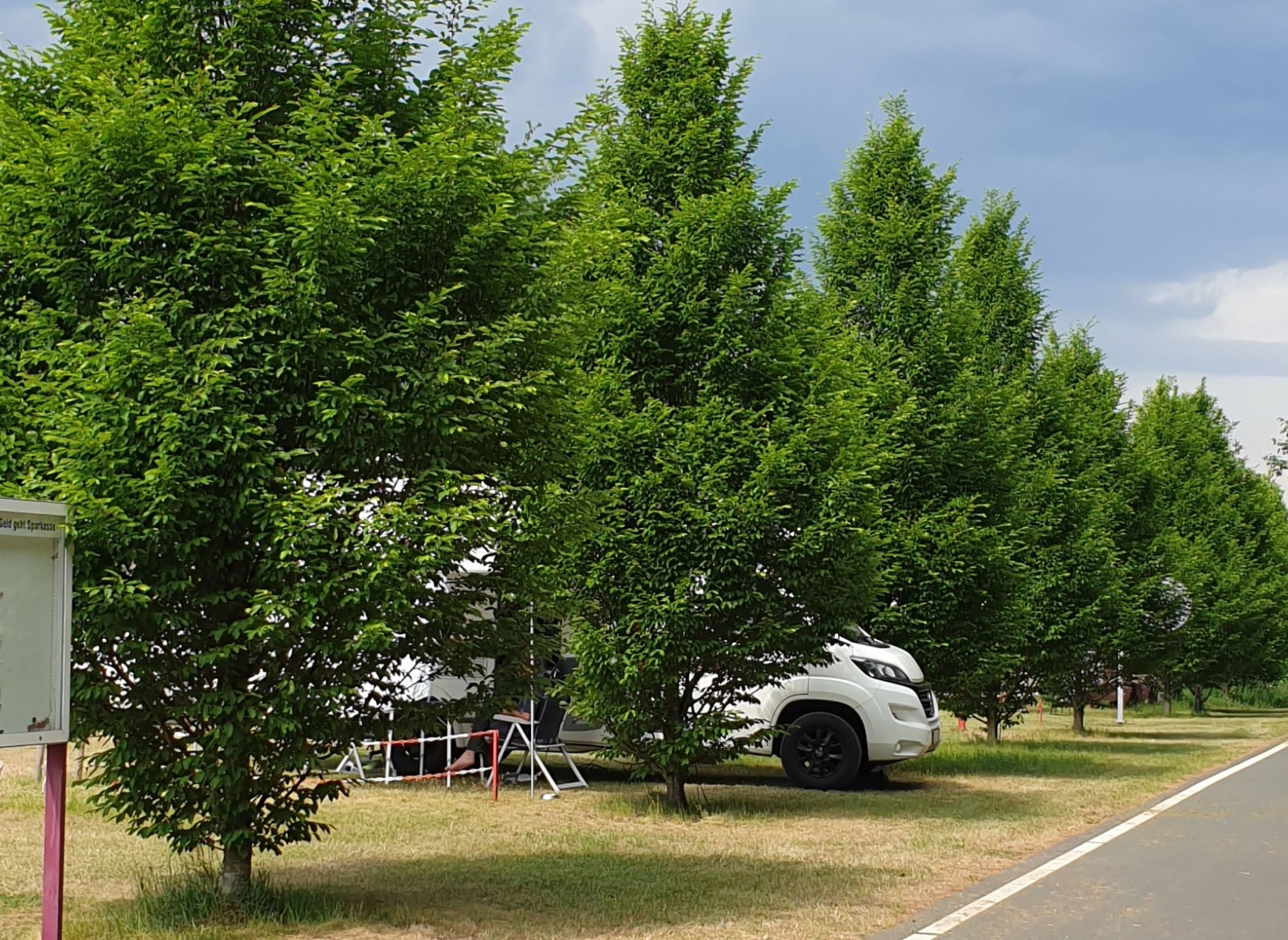 Stellplatz Bahnhofscafe — Sp. parking dla kamperów in Horstmar