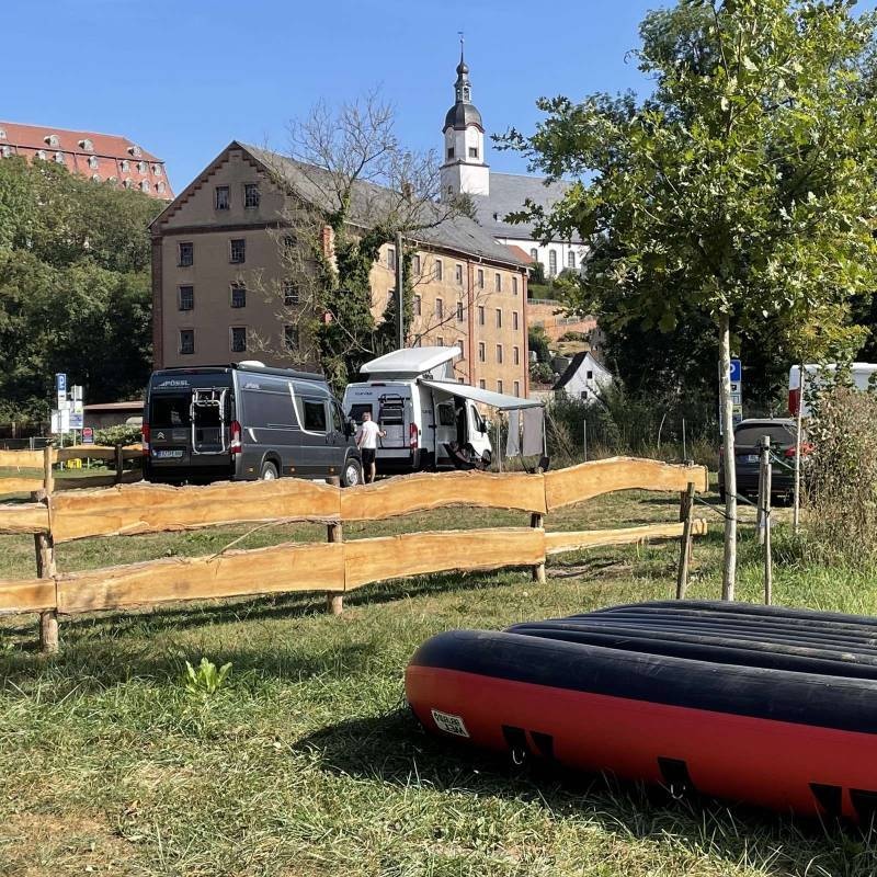 Wohnmobilstellplatz Alte Mühle — Stellplatz in Wechselburg
