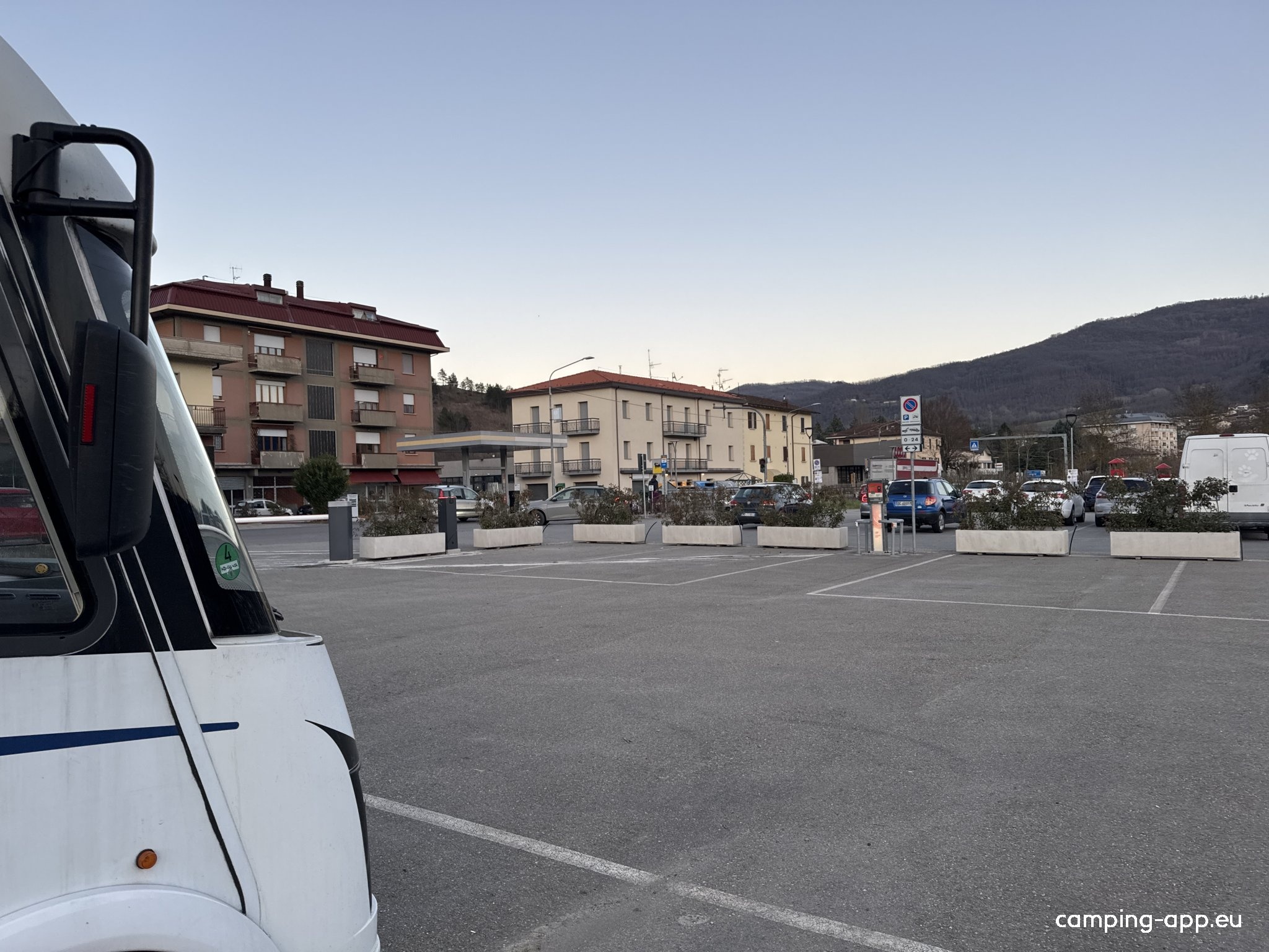 Aera sosta camper Silla — Campervan Site in Gaggio Montano