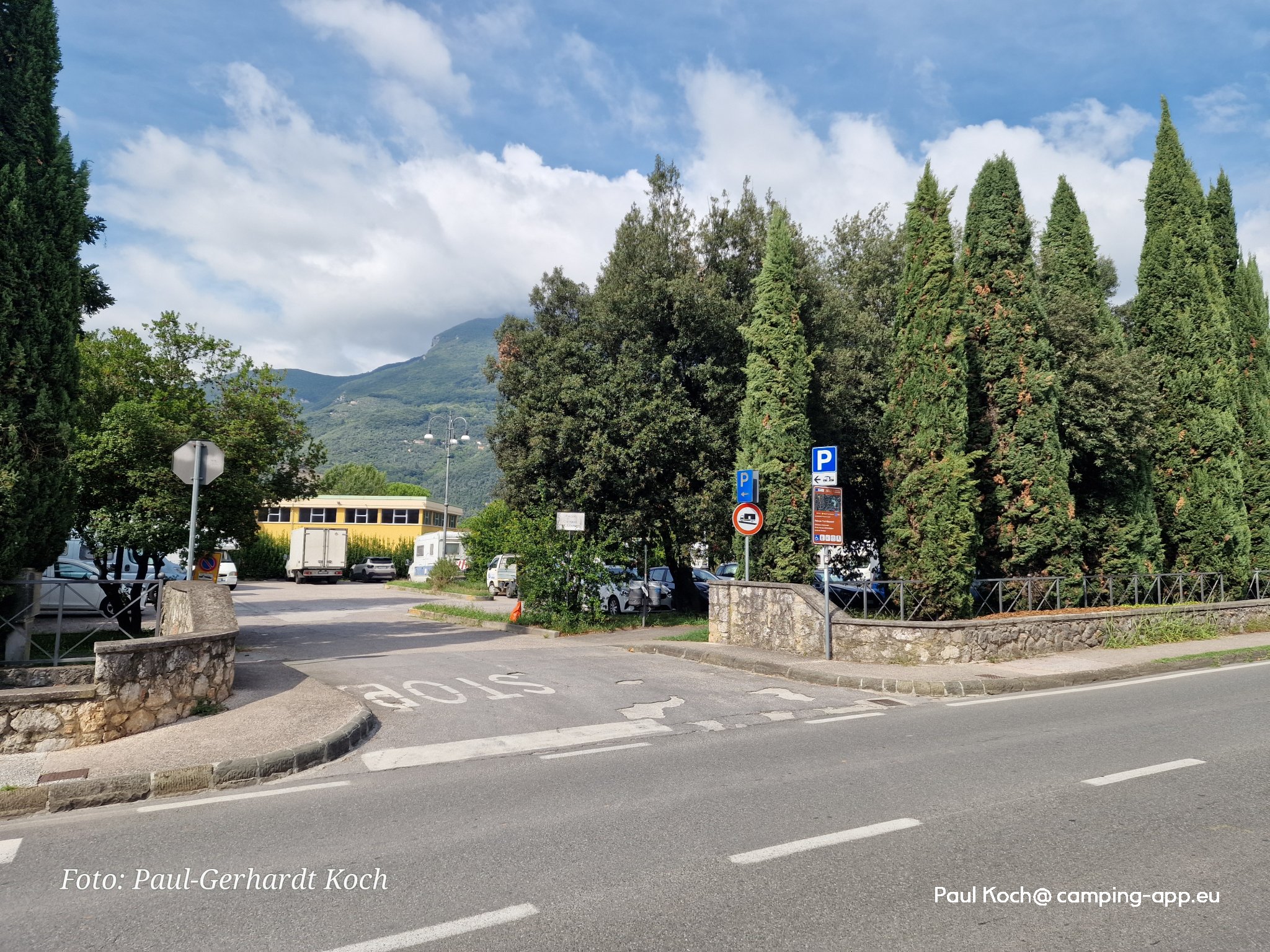 Stellplatz Camaiore — Area Autocaravanas in Camaiore