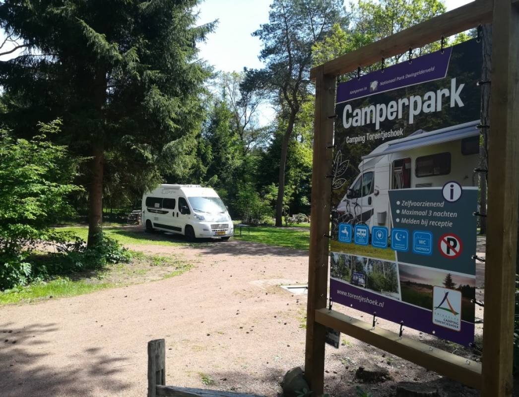 Camperpark bij Camping Torentjeshoek — Stellplatz in Dwingeloo