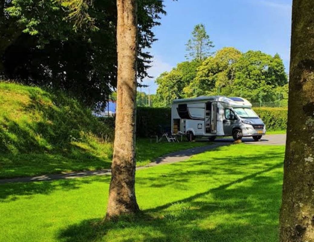 Stellplatz Plougonver — Sítio para autocaravanas in Plougonver