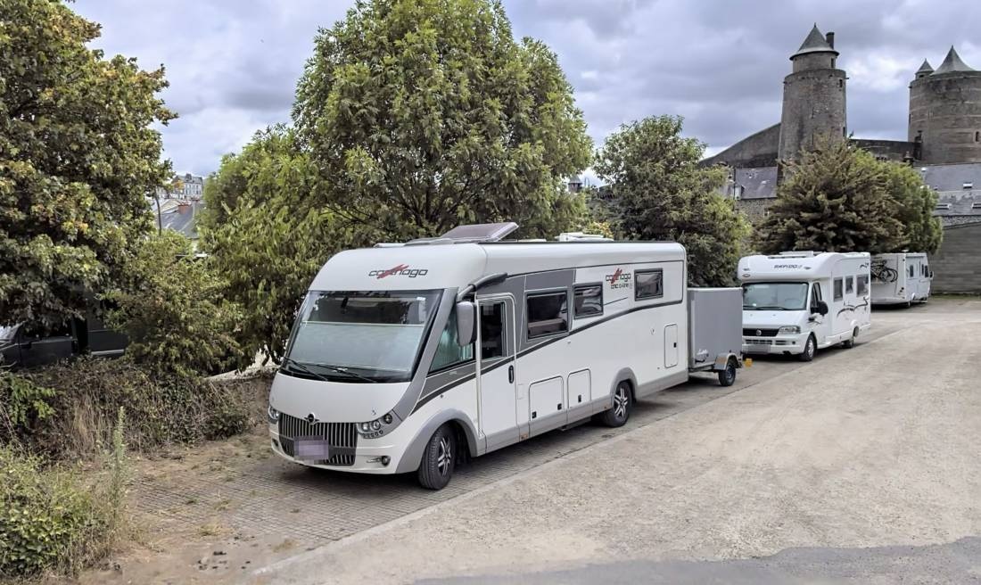 Stellplatz Fougères — Sítio para autocaravanas in Fougères