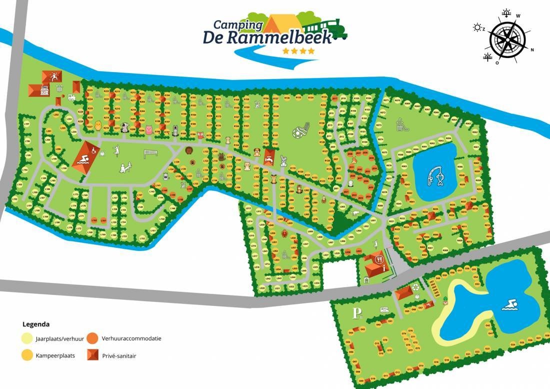 Camping De Rammelbeek — Sítio de acampamento in Lattrop-Breklenkamp