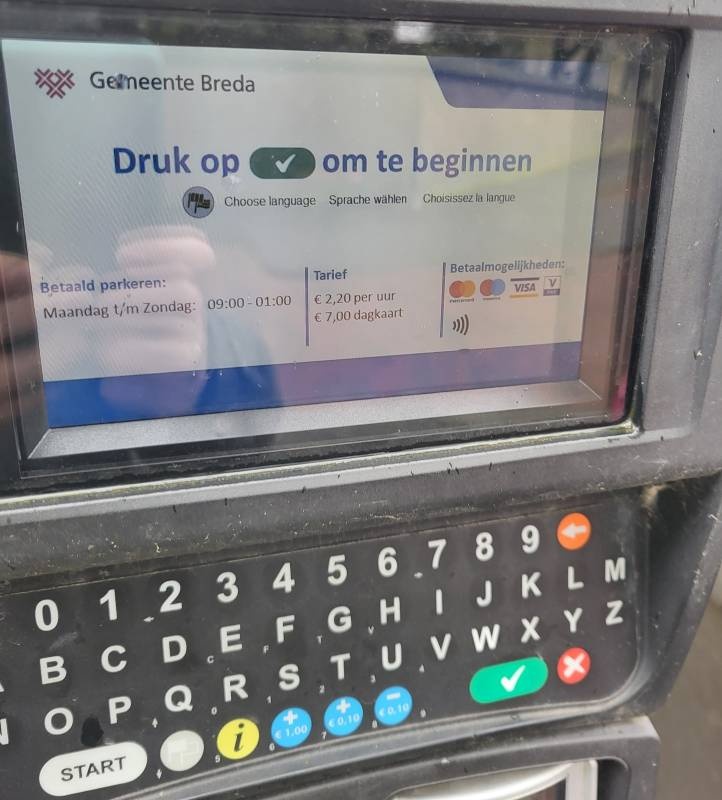 Parking Nijverheidssingel — Overnight-parking in Breda