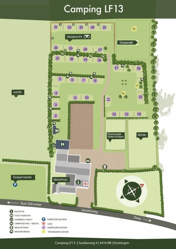 Camping LF13 — Campingplatz in Kruiningen