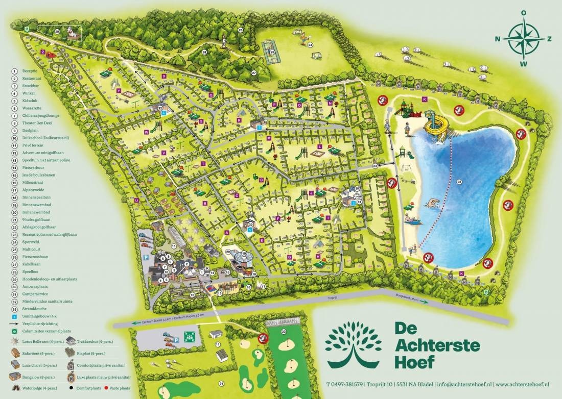 De Achterste Hoef Recreatiepark — Campingplatz in Bladel