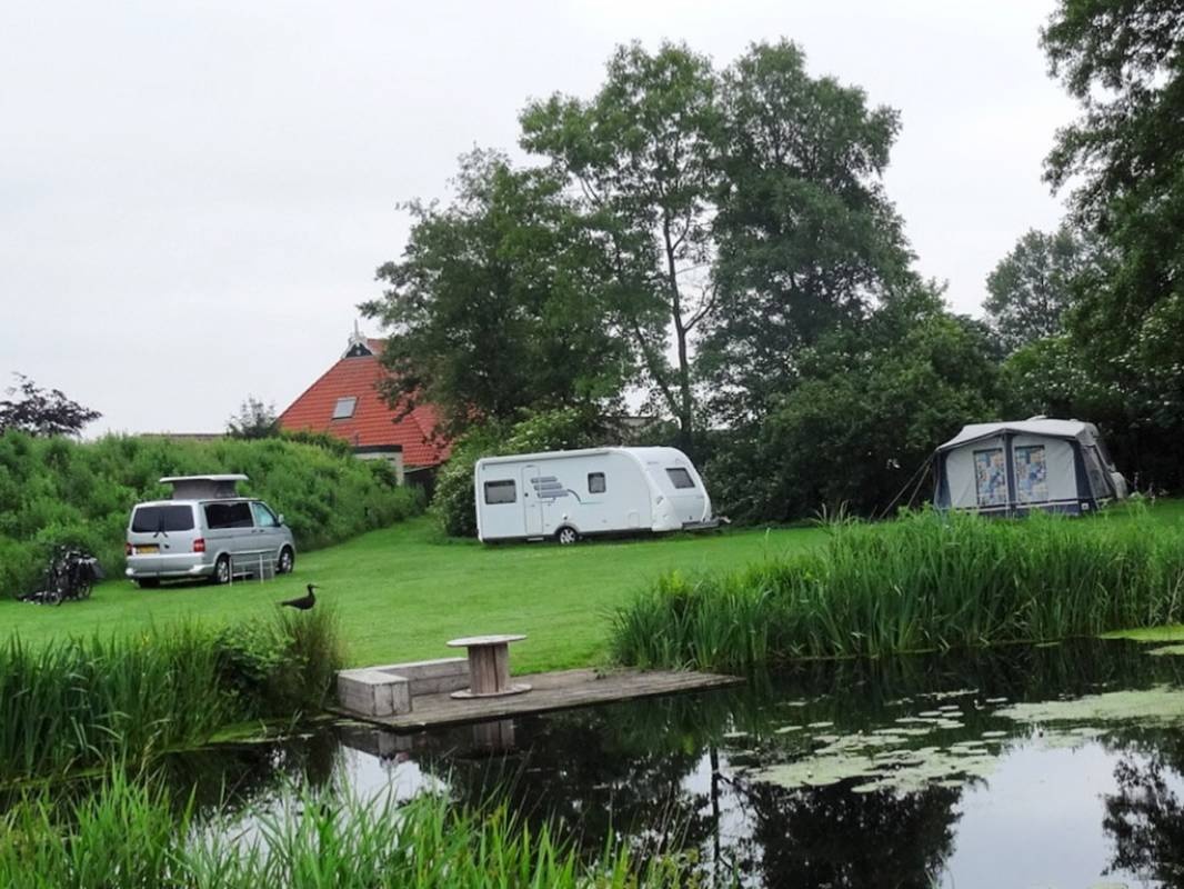 Minicamping  De Frije Fries — Area da campeggio in Rotstergaast