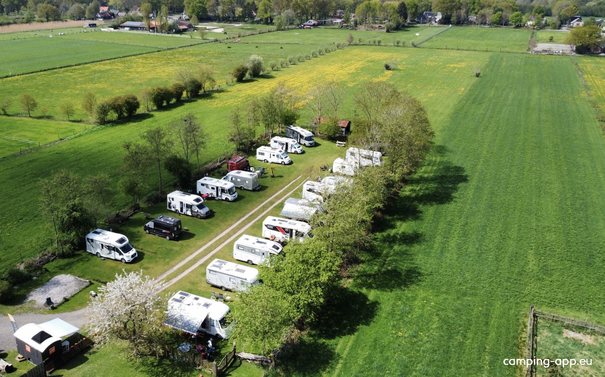 Campertuin CP Veluwe Noord — Area Autocaravanas in Oldebroek
