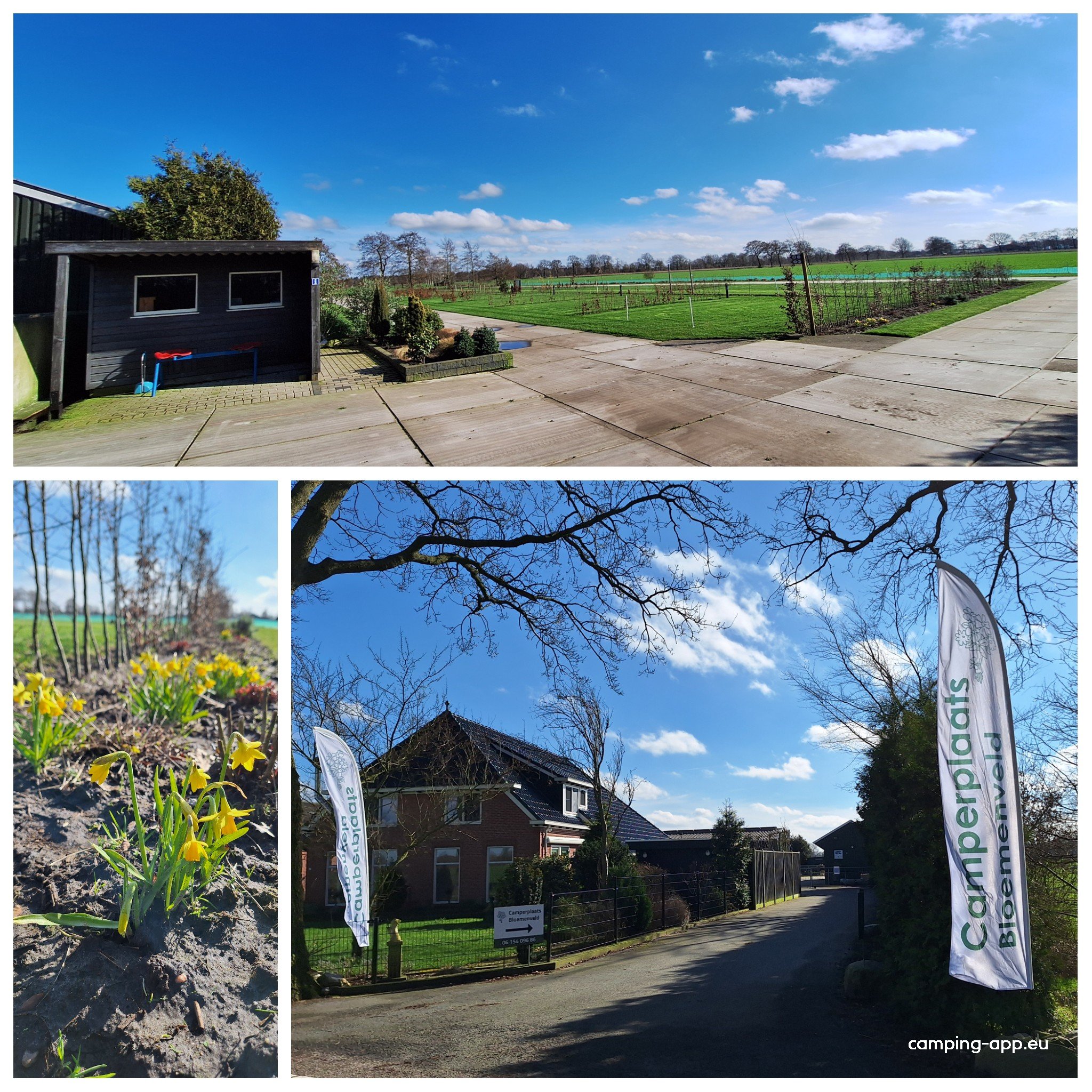 Camperplaats Bloemenveld — Area di sosta in De Wilp