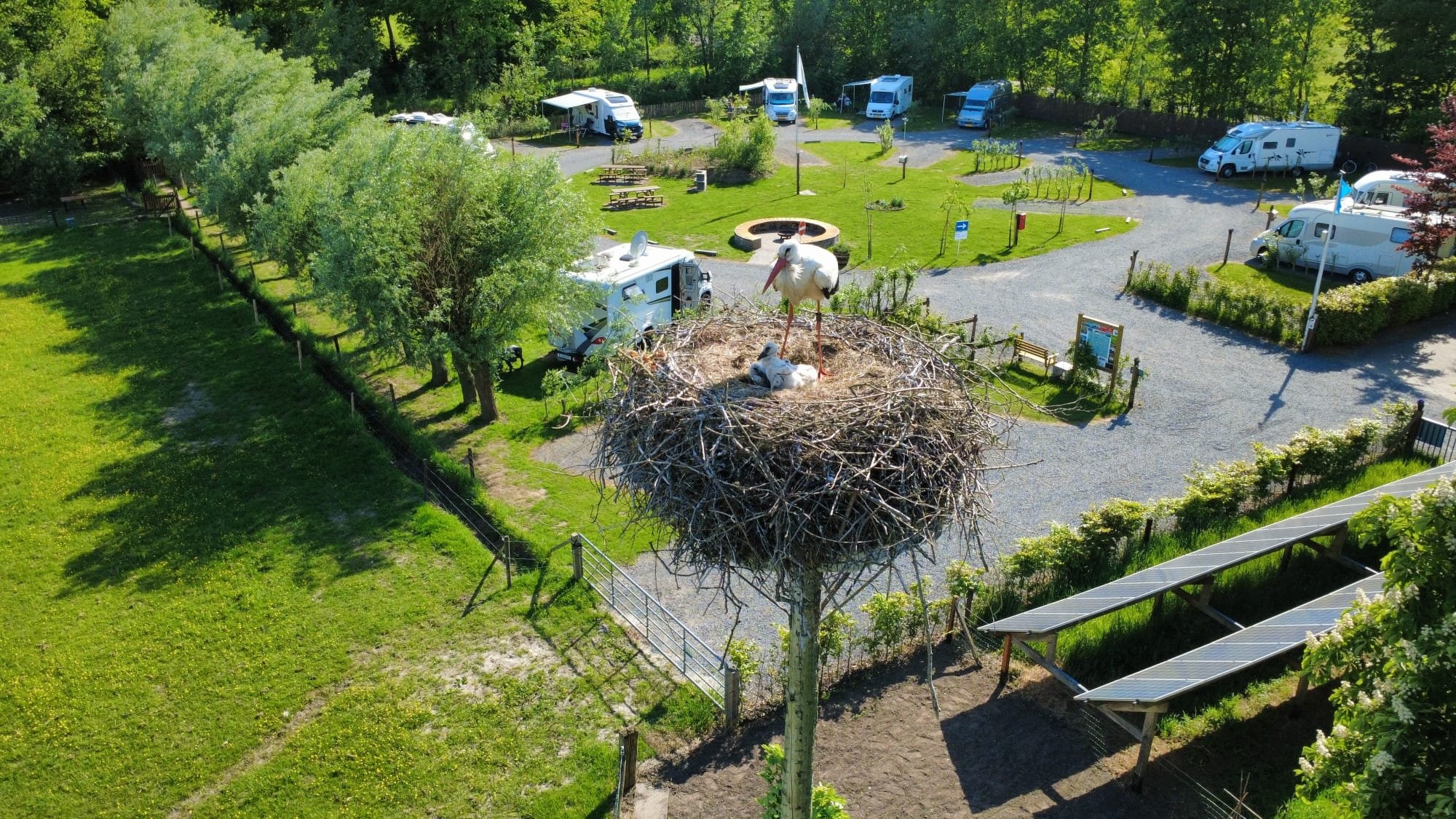 Camperplaats An de Bèke — Bobilplass in Klarenbeek