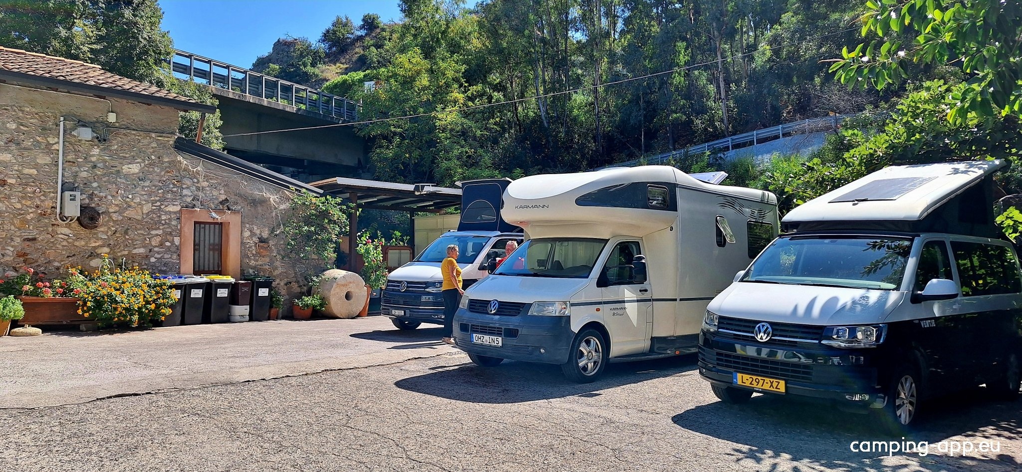 Area di Sosta Camper Sant'Antonio — Aire camping car in Taormina