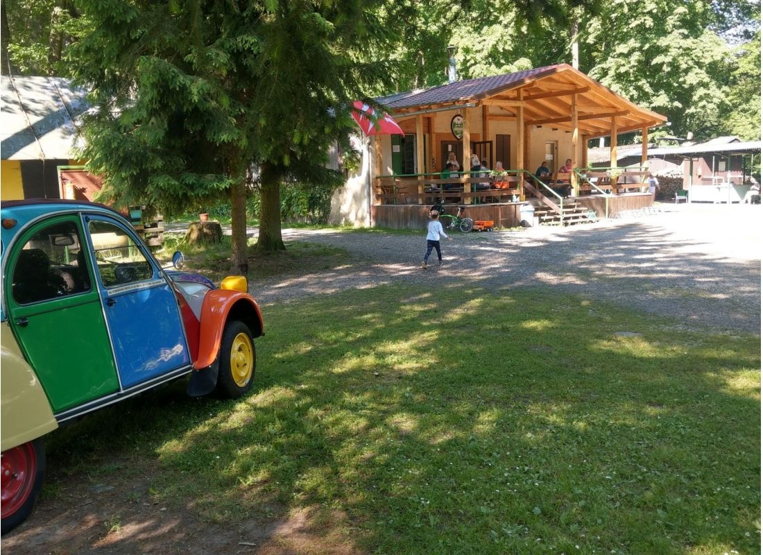 Kemp krkavec — Campingplass in Wesseli an der Lainsitz