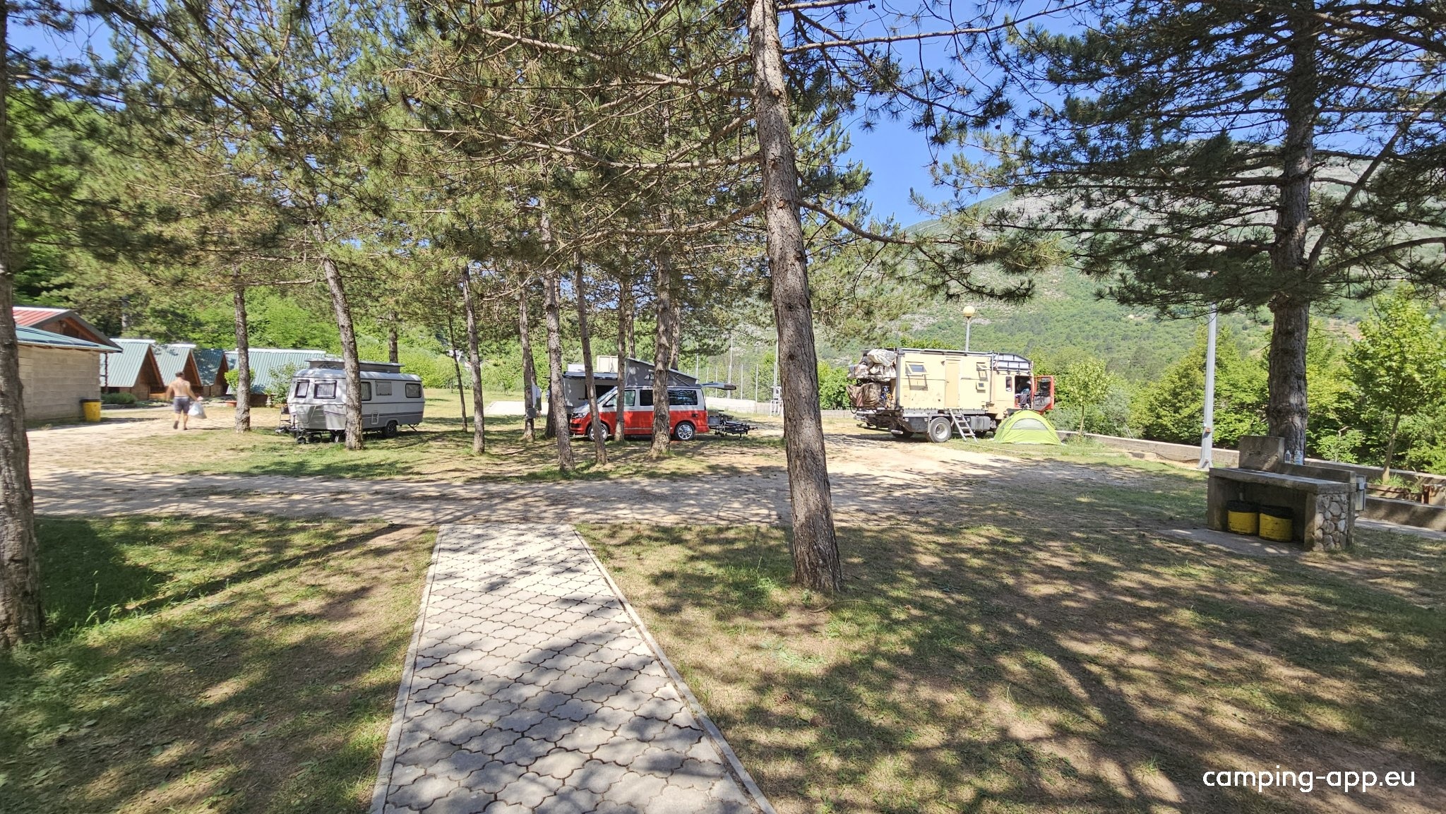 Kamp Usce Trebinje — Camping in Lastva