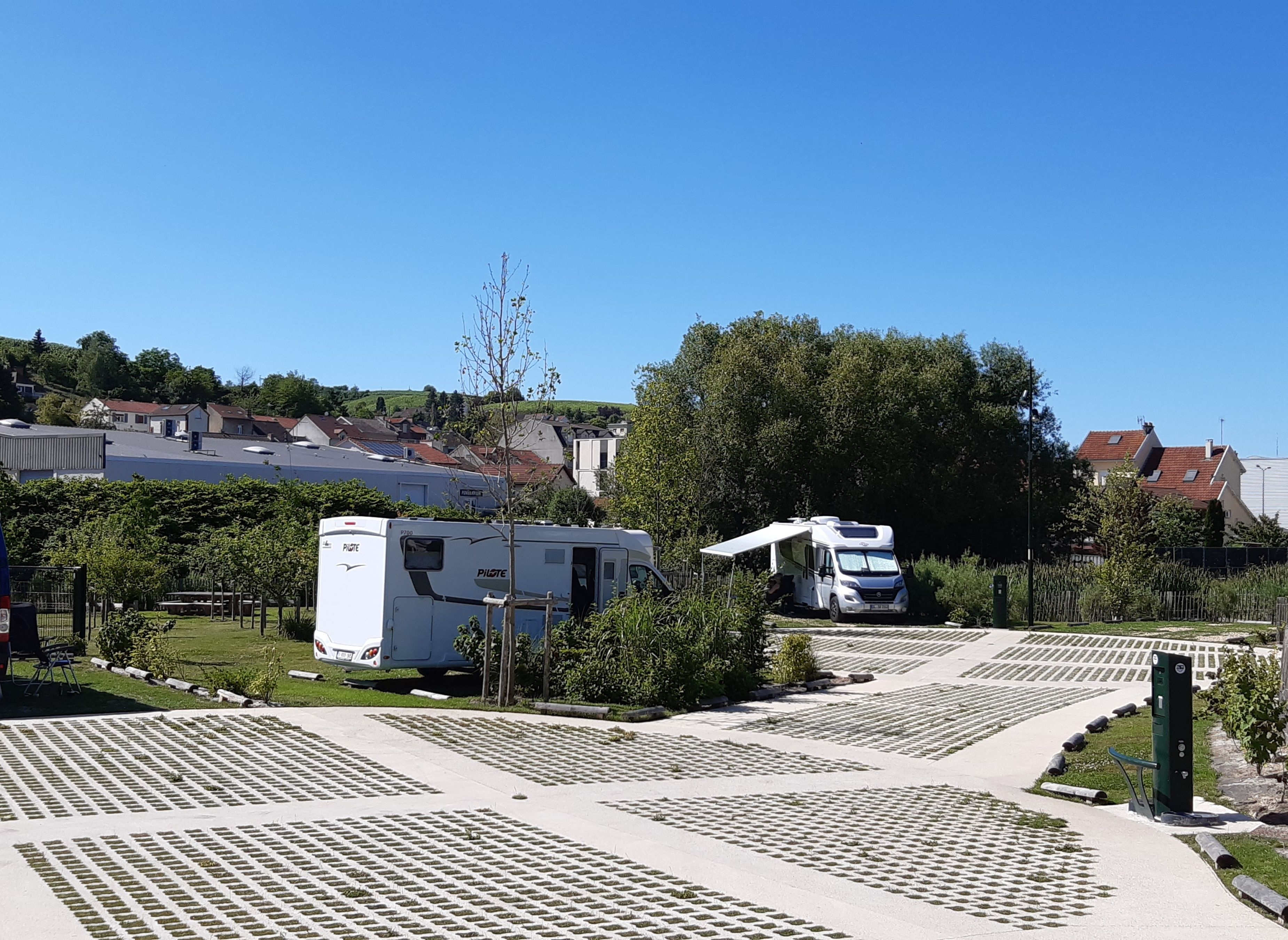 Stellplatz Epernay — Karavan Sitesi in Épernay