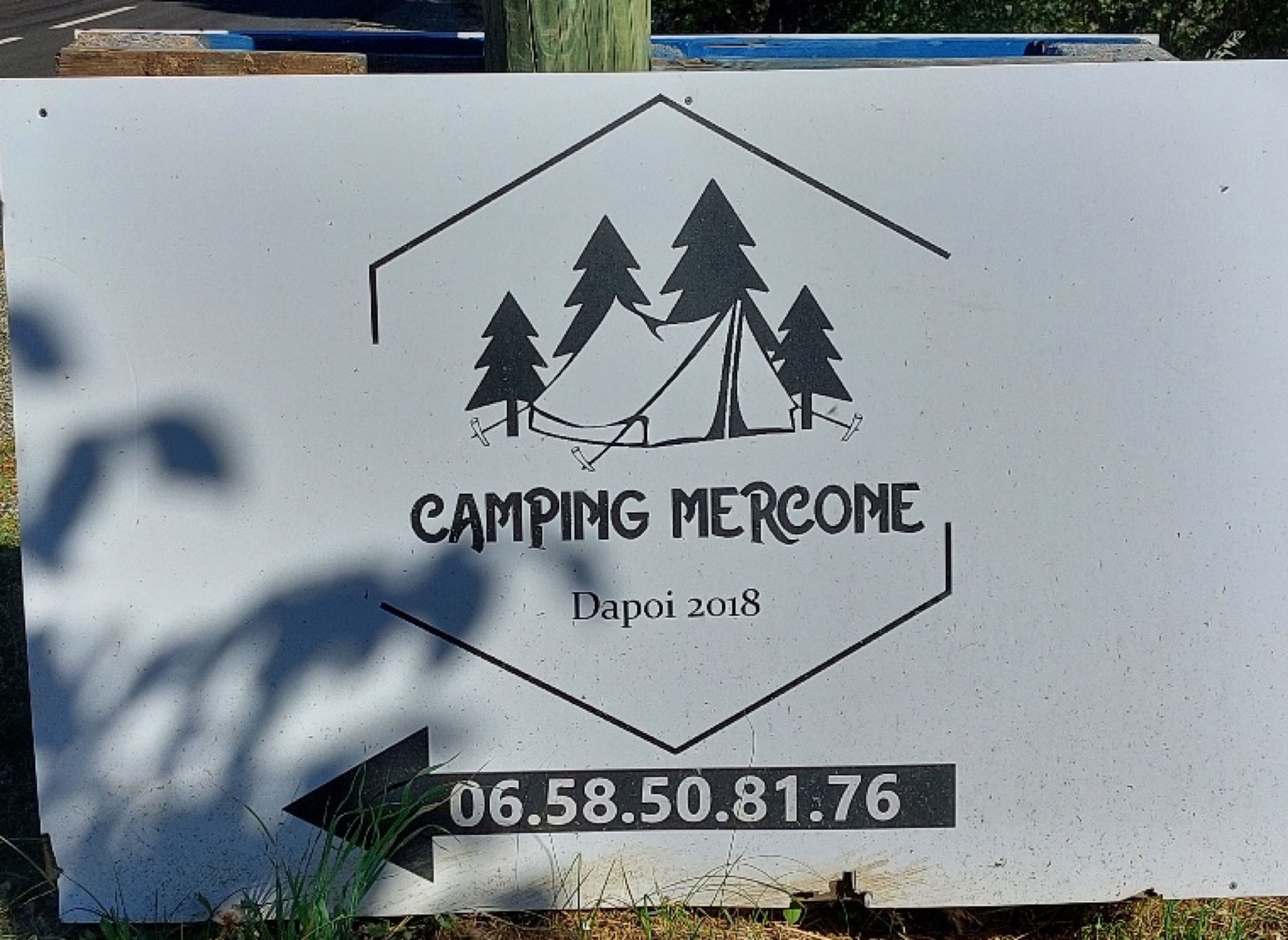 Camping Mercone, ca. 2km vom Zentrum Cortes entfernt — Camping Site in Corte