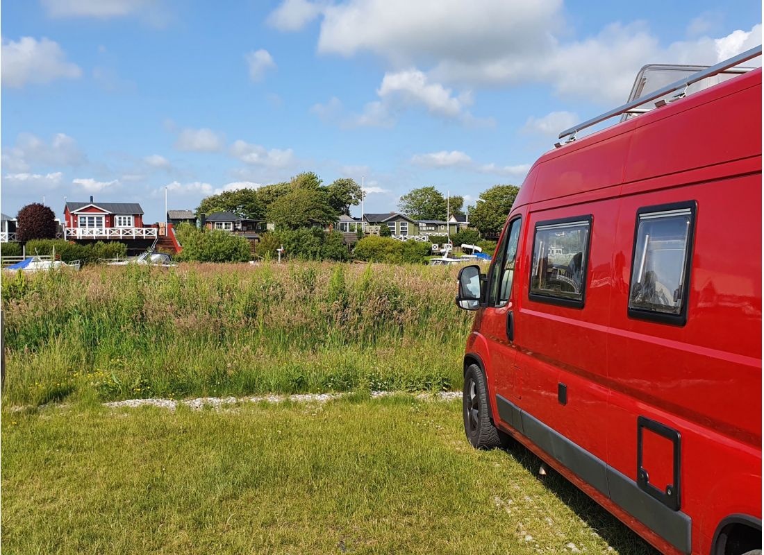 Kammerslusens Autocamperplads — Campervan Site in Ribe