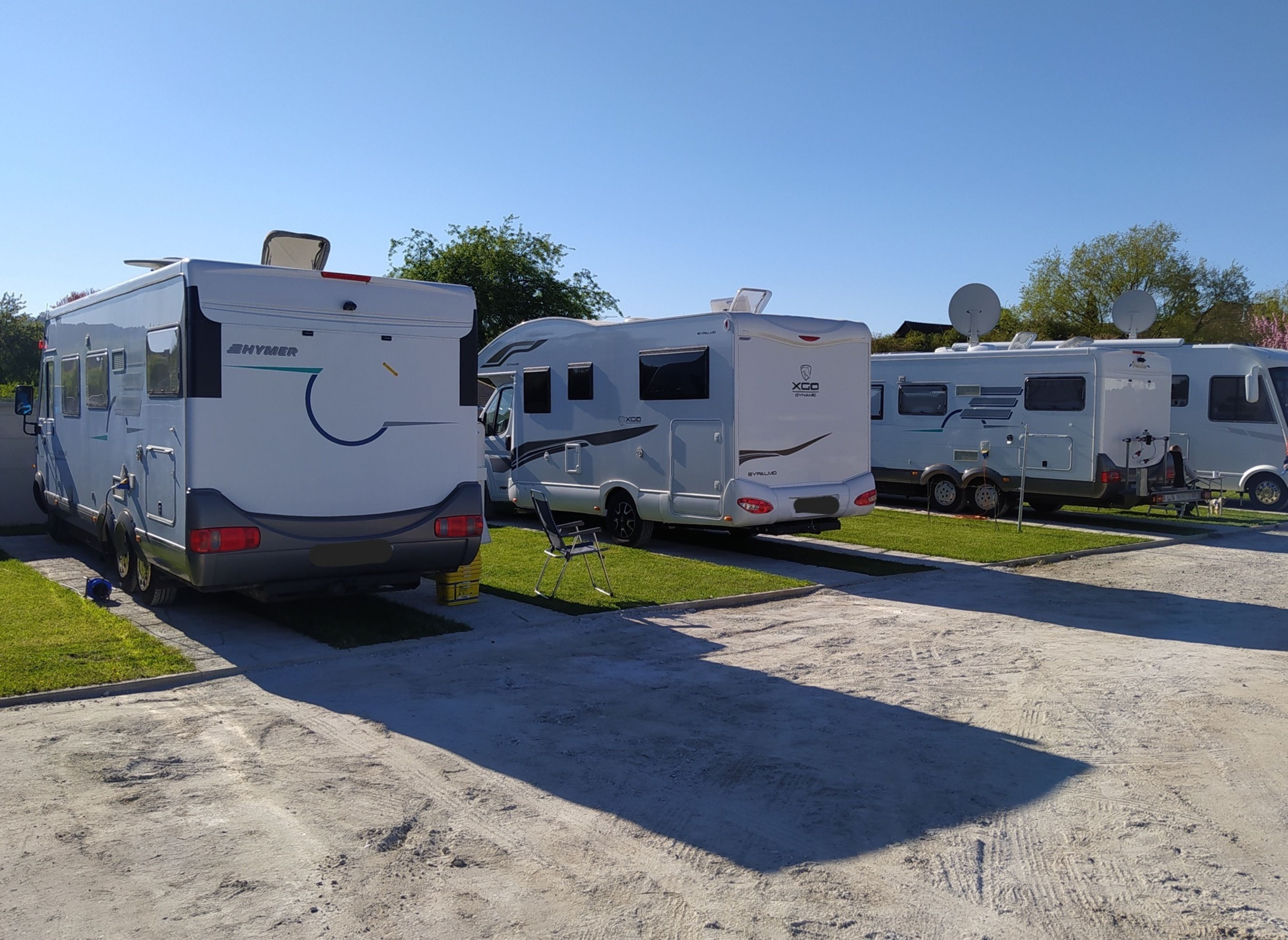 Wohnmobilstellplatz Team Baumann — Area di sosta in Ringsheim