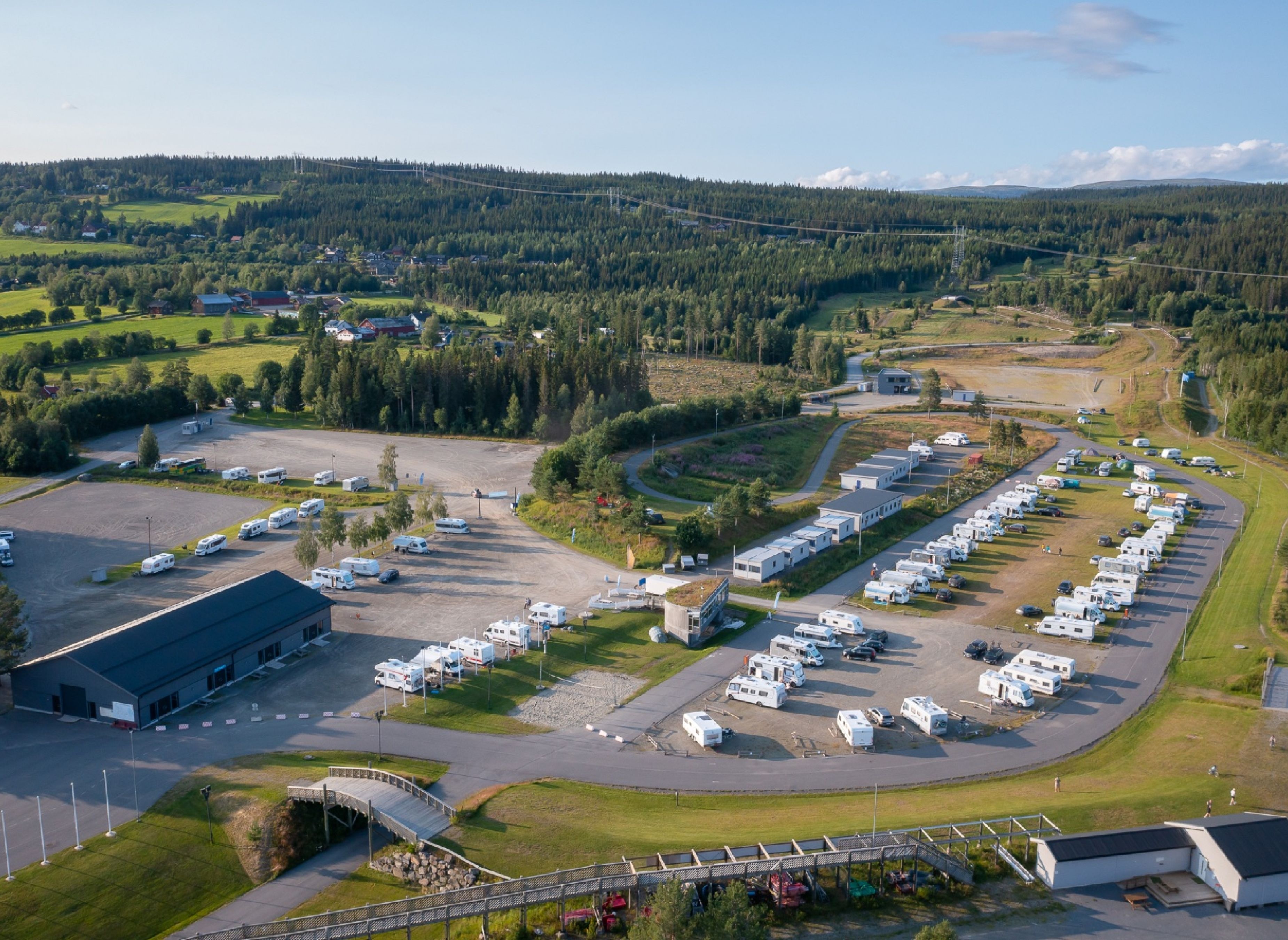 Olympiaparken camping — Sítio de acampamento in Lillehammer
