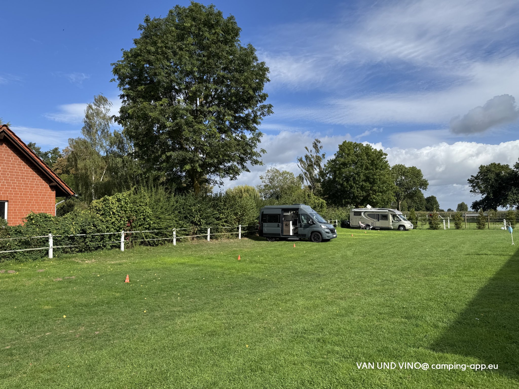 Wohnmobil Wiese Dümmer See