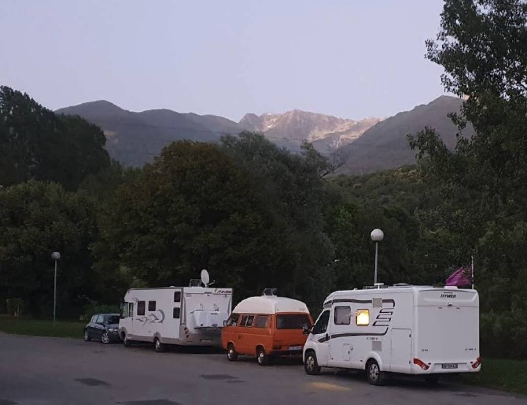 Stellplatz La Rochette — Area Autocaravanas in La Rochette