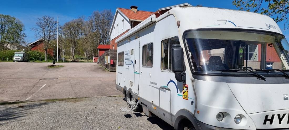 Glimmaråsens idrottsplats — Bobilplass in Ellös