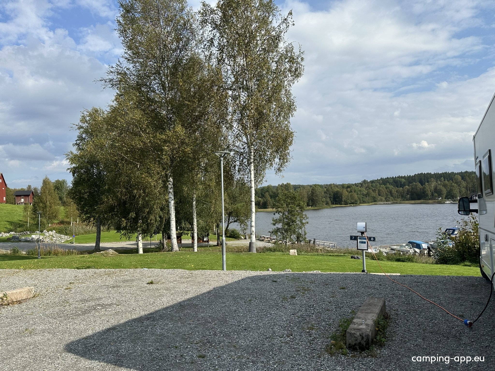 Käglans Båthamn — Bobilplass in Årjängs kommun