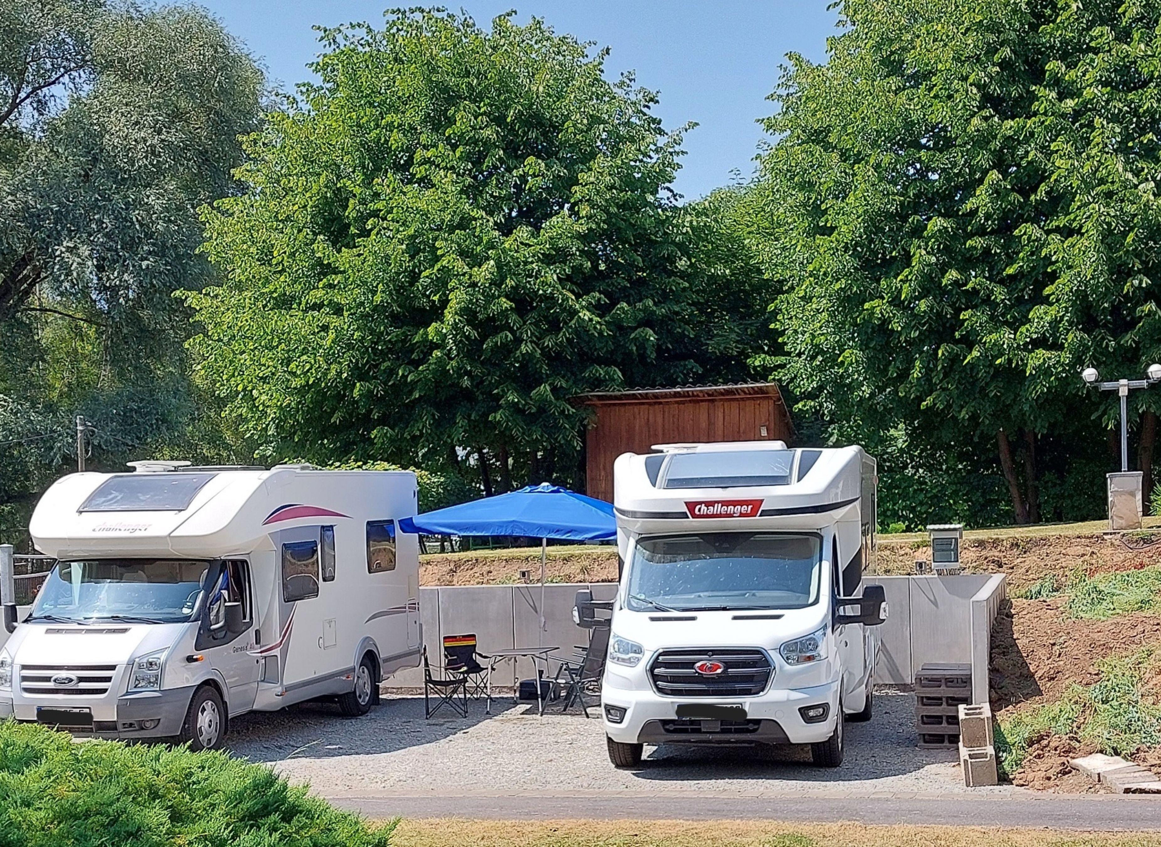 Am Gondelteich — Camperplads in Mühlhausen/Thüringen