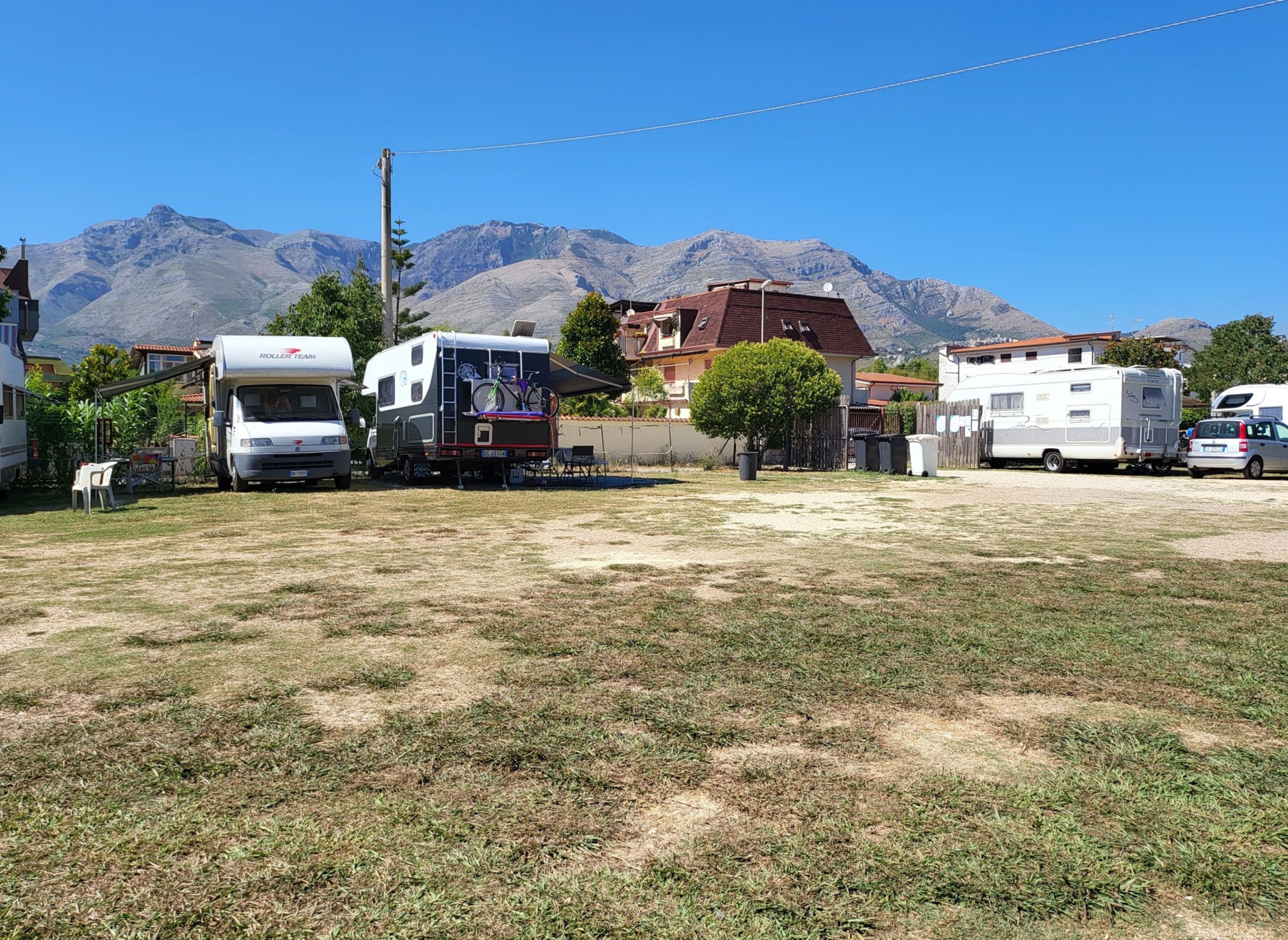 Area sosta Camper — Area Autocaravanas in Formia