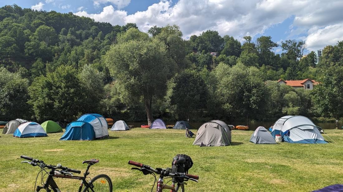 Kemp Nové Spolí — Campingplatz in Český Krumlov
