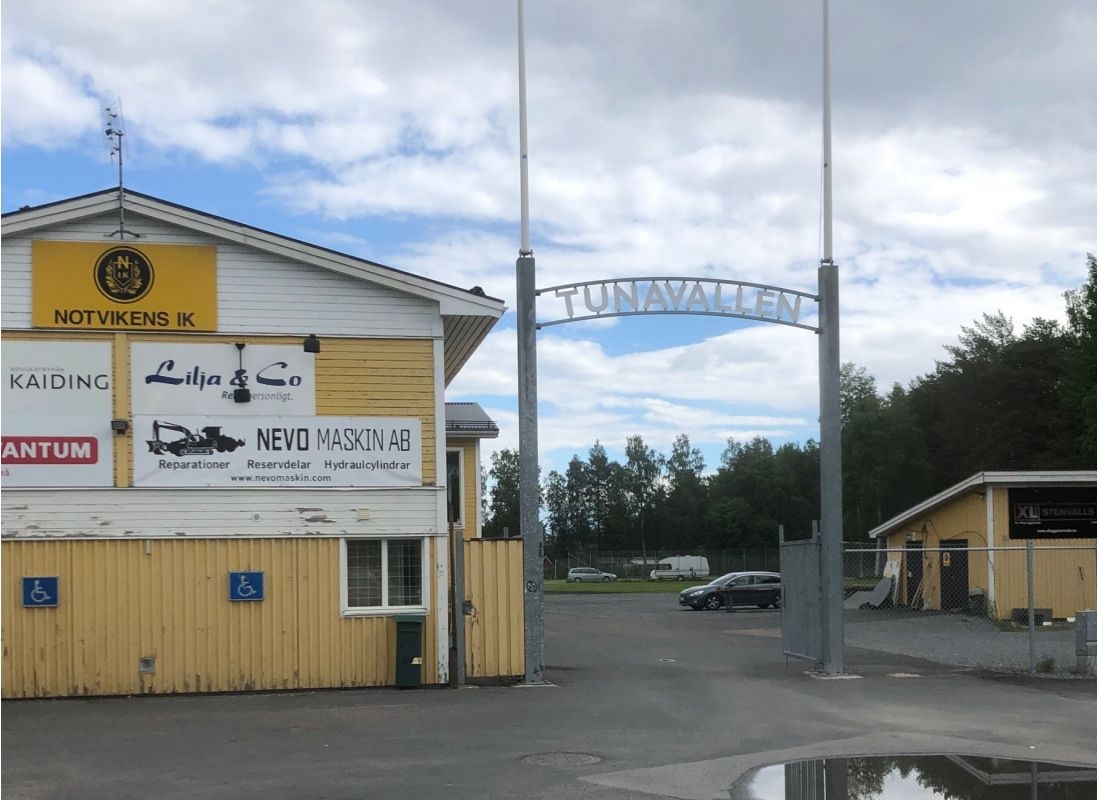 Tunavallen idrottsplats — Campervan Site in Luleå