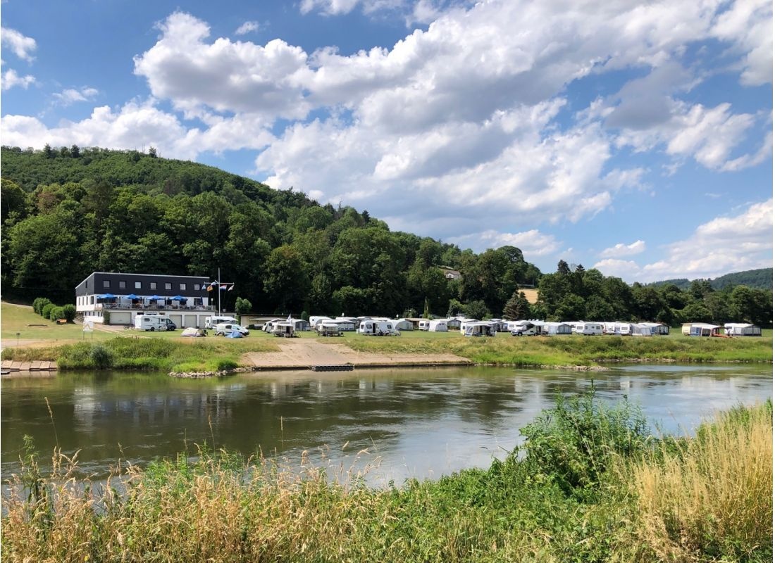 Camping Bootshaus Beverungen — Kamp yeri in Beverungen
