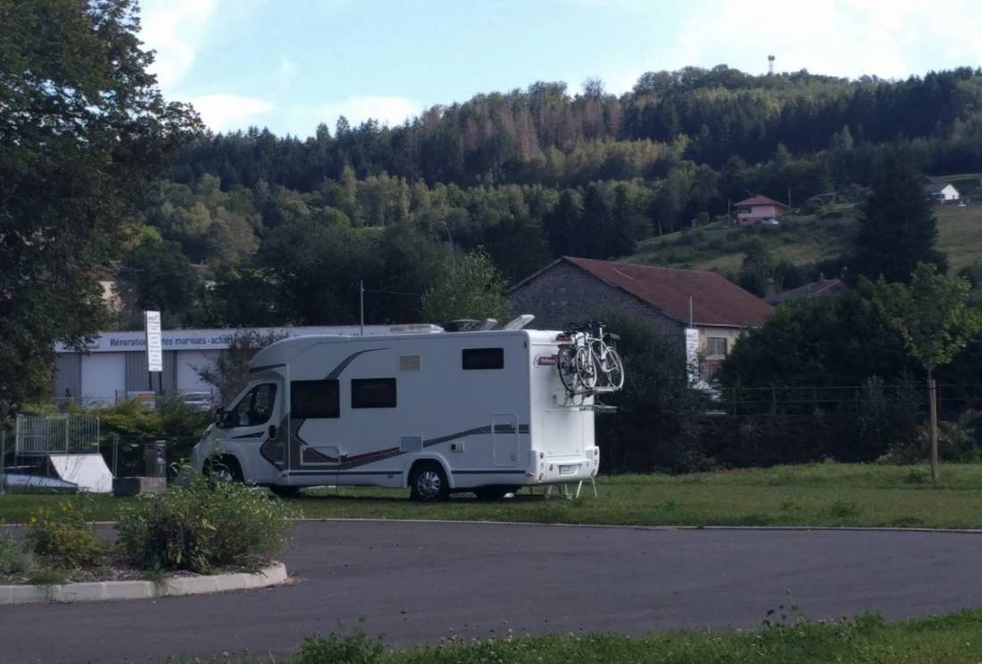 Stellplatz Senones — Campervan Site in Senones