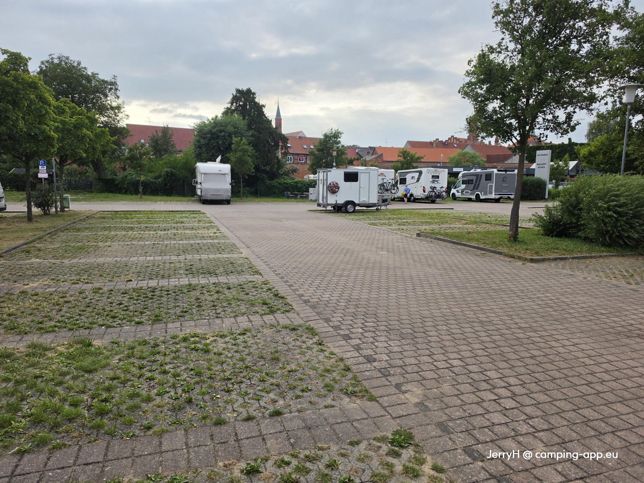 Stellplatz Wässering Kyritz — Camperplaats in Kyritz