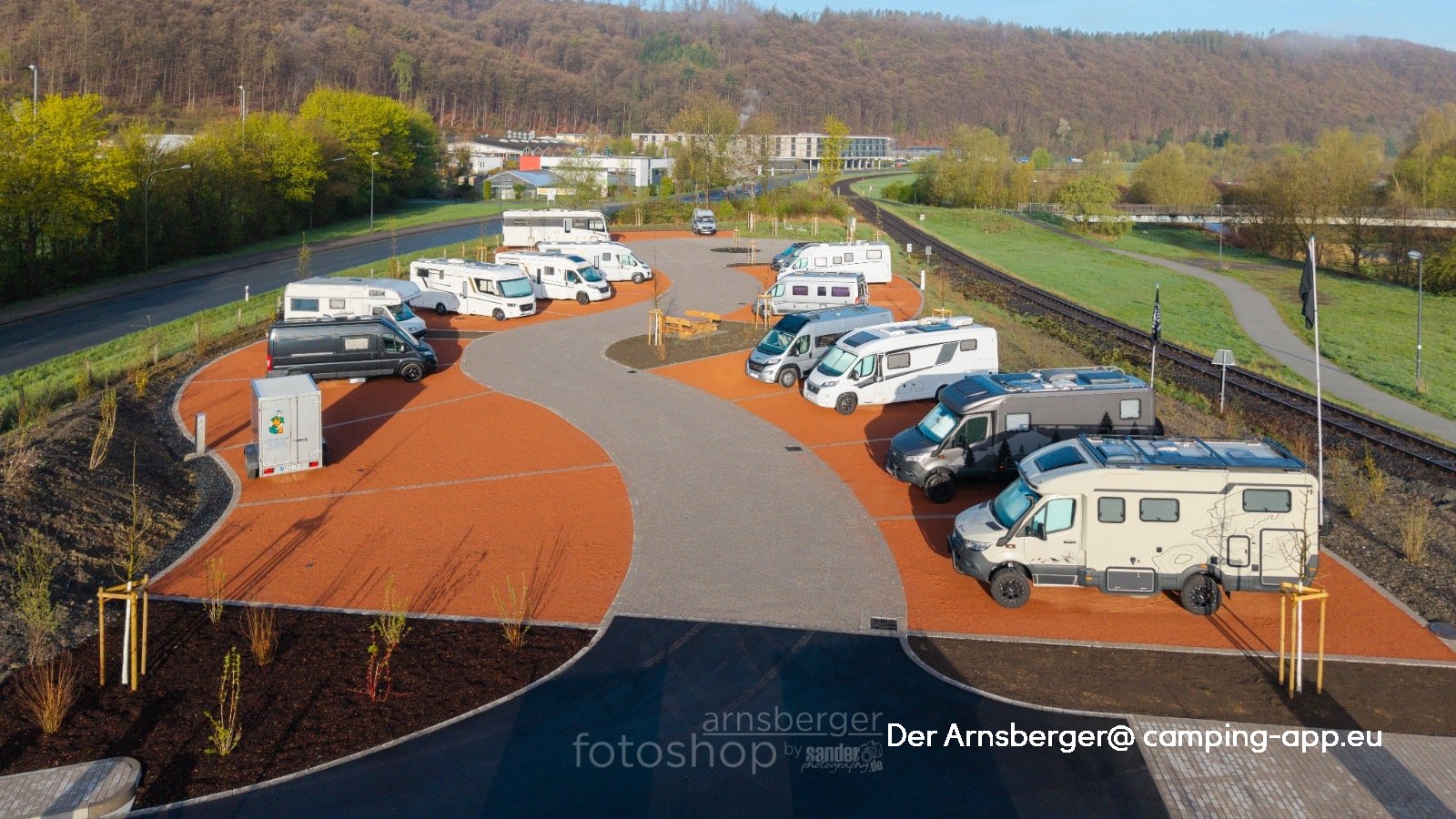 Stellplatz Arnsberg Altes Feld — Area Autocaravanas in Arnsberg