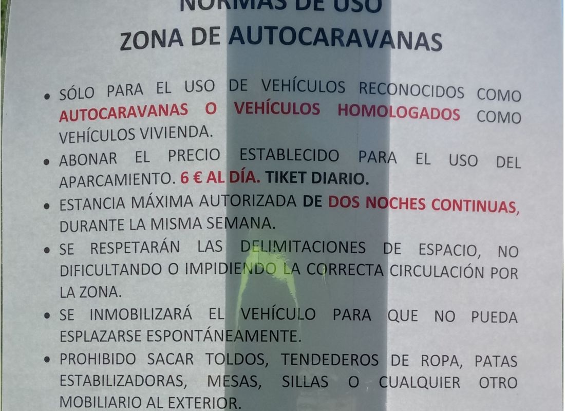Zona de Autocaravanas Plan — Ställplats in Plan