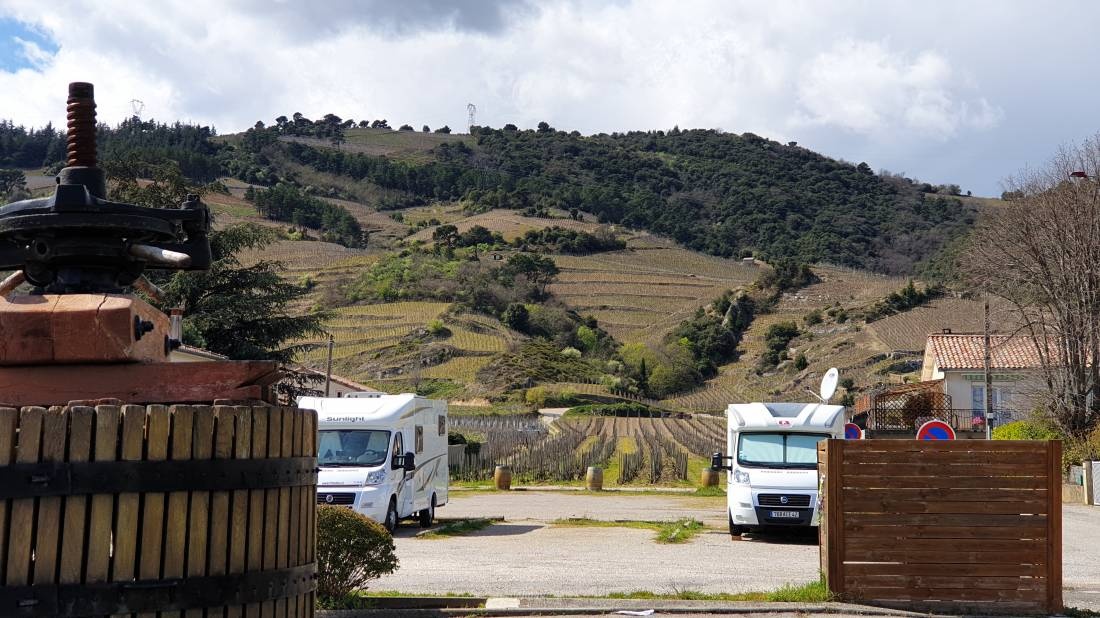 WoMo Stellplatz Cornas — Ställplats in Cornas