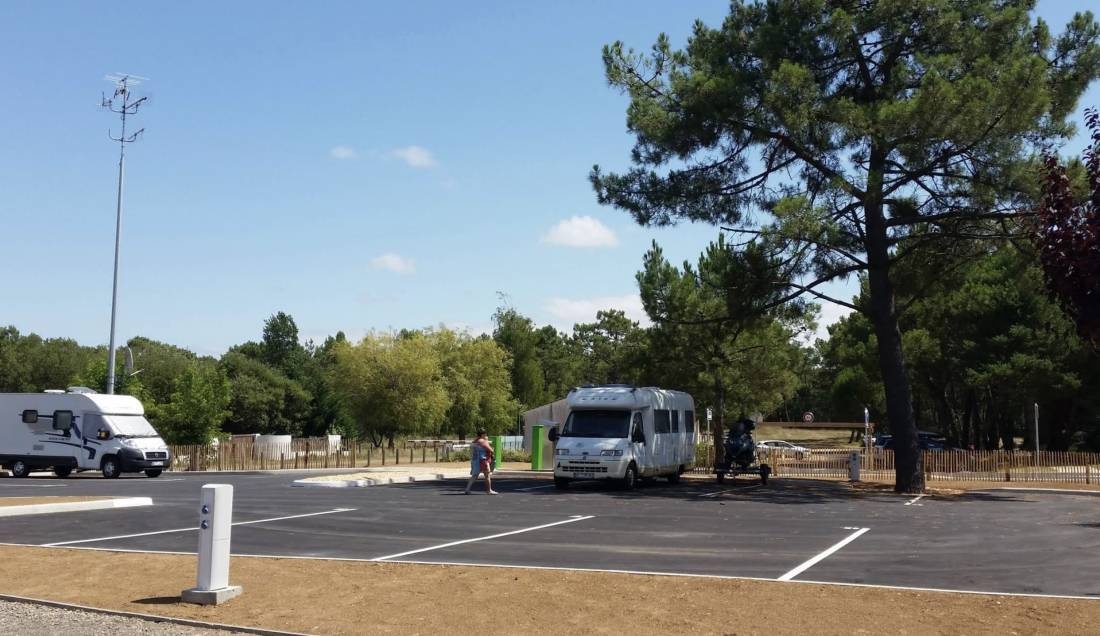 Camping car Park — Aire camping car in L'Aiguillon-la-Presqu'île