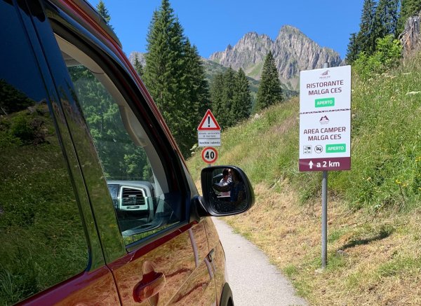 Area Sosta Camper Malga Ces - San Martino di Castrozza — Foto 3