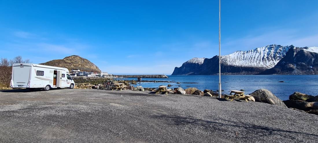Camp Mefjord — Sítio para autocaravanas in Senjahopen