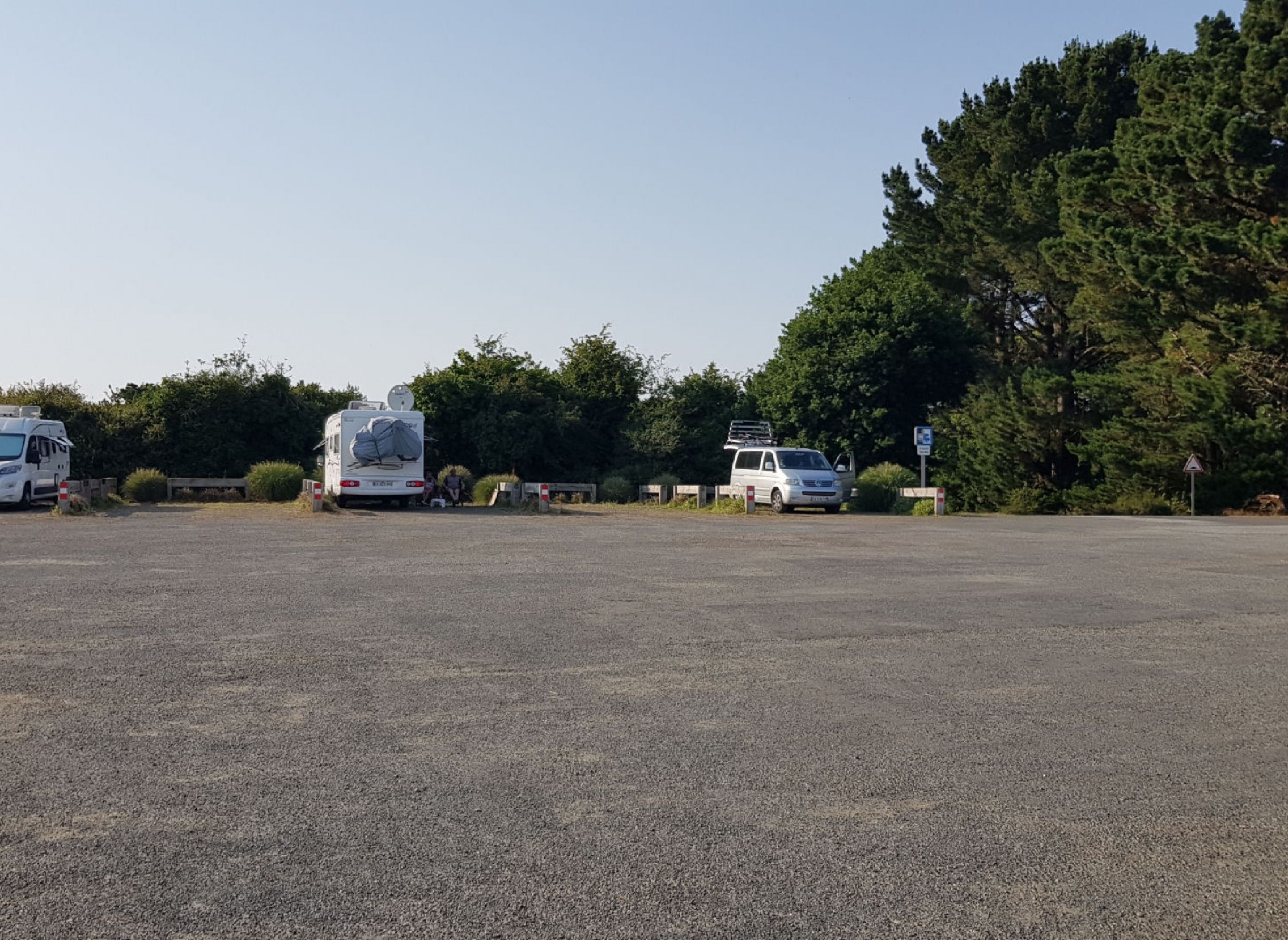 Parking de la Corniche — Stellplatz in Plouézec