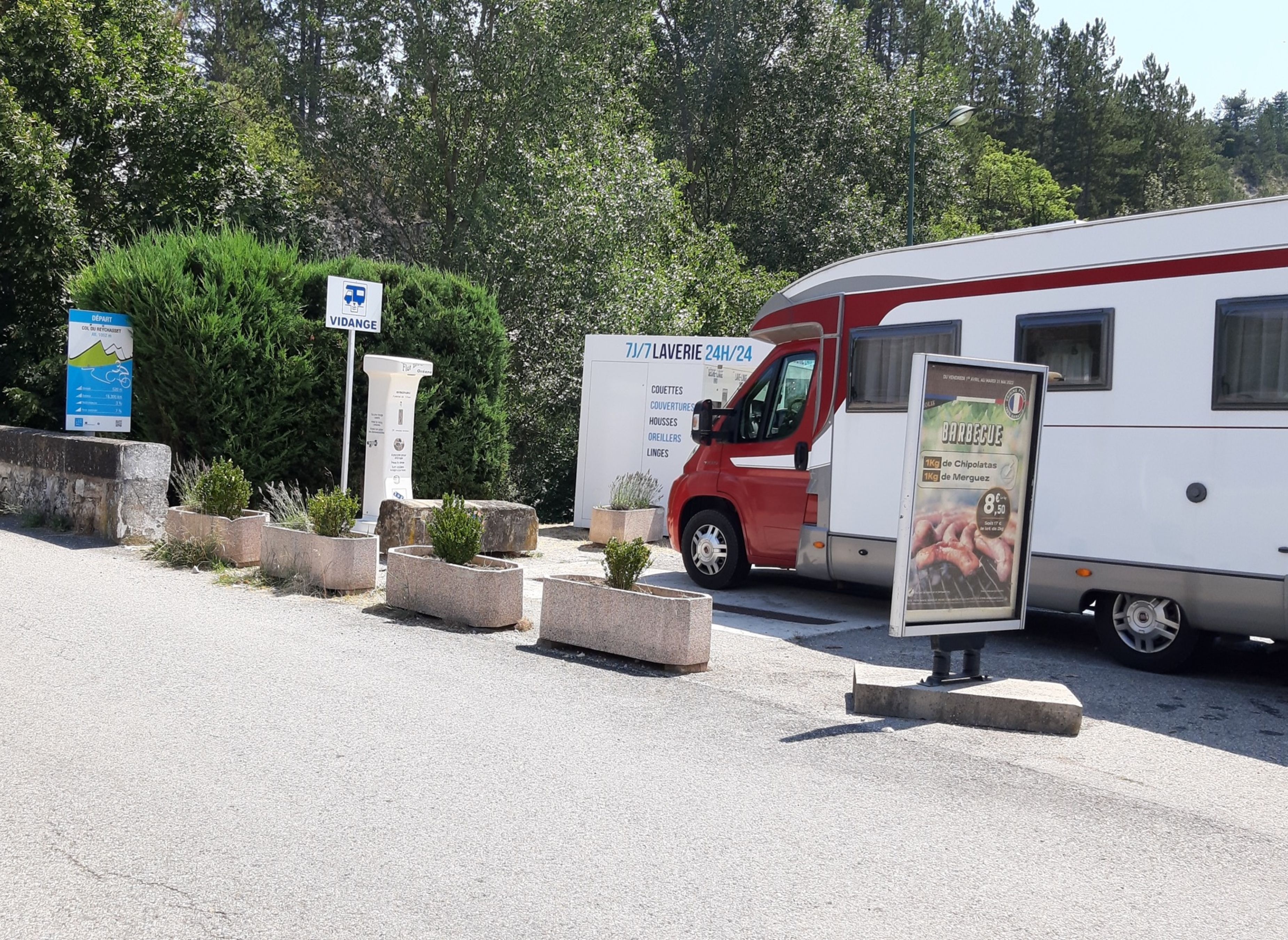 Stellplatz Verclause — Campervan Site in Verclause