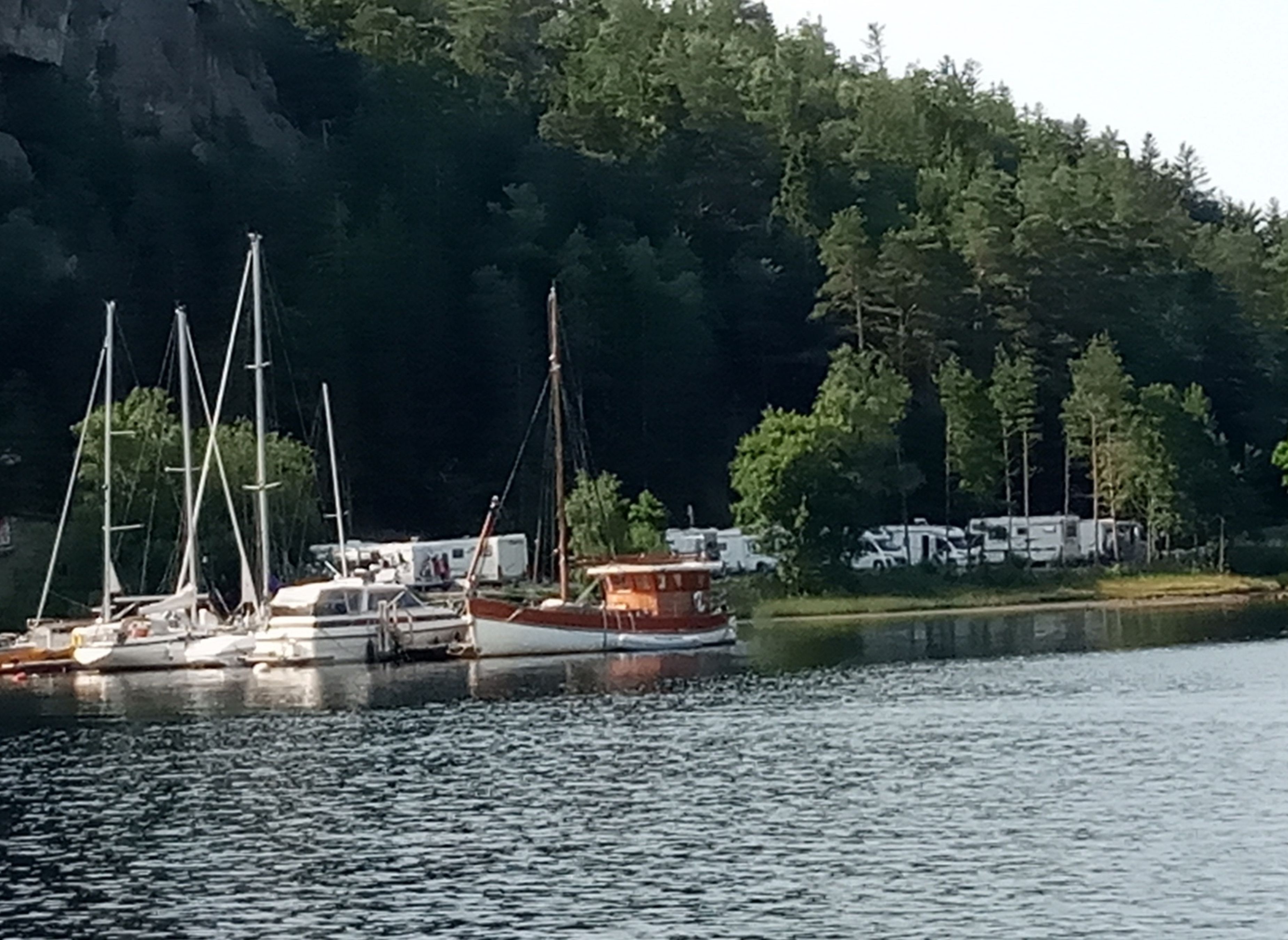 Dragsmarks klosters hamn — Camperplads in Uddevalla kommun