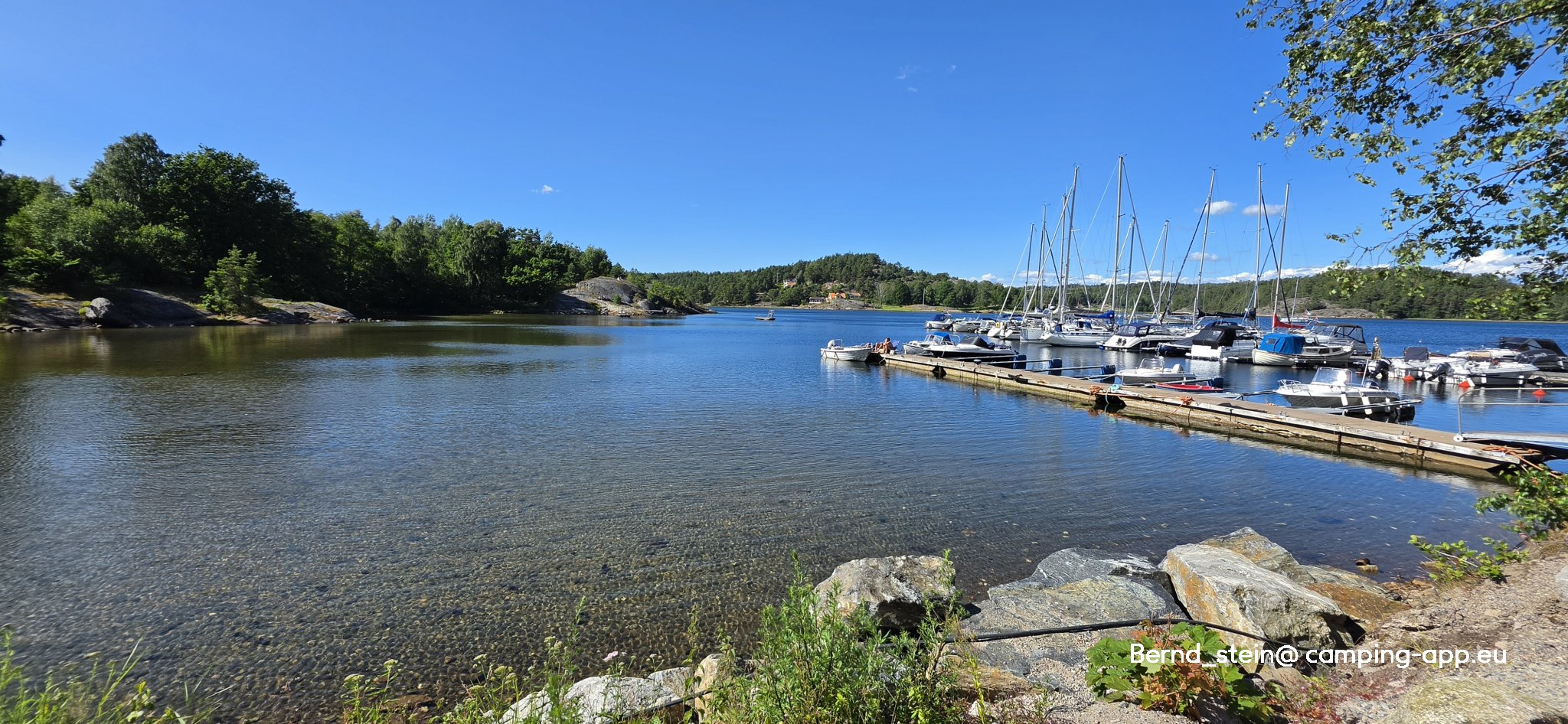 Dragsmarks klosters hamn — Bobilplass in Uddevalla kommun