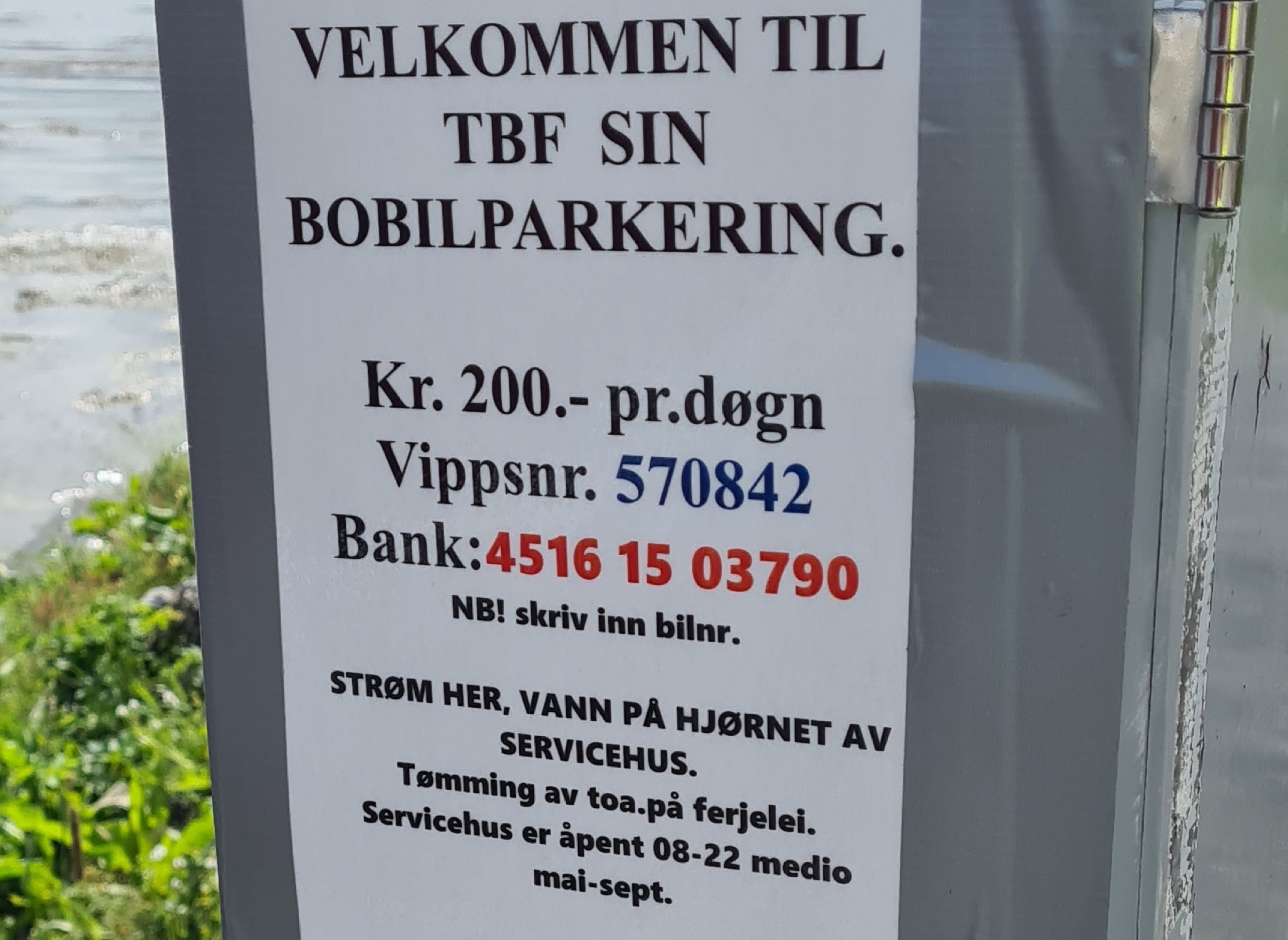 Tjøtta Båtforening — Karavan Sitesi in Tjøtta