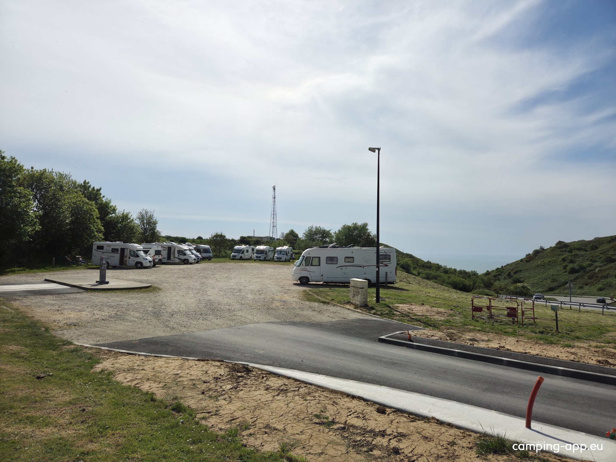 Stellplatz Saint Jouin Bruneval — Camperplaats in Saint-Jouin-Bruneval