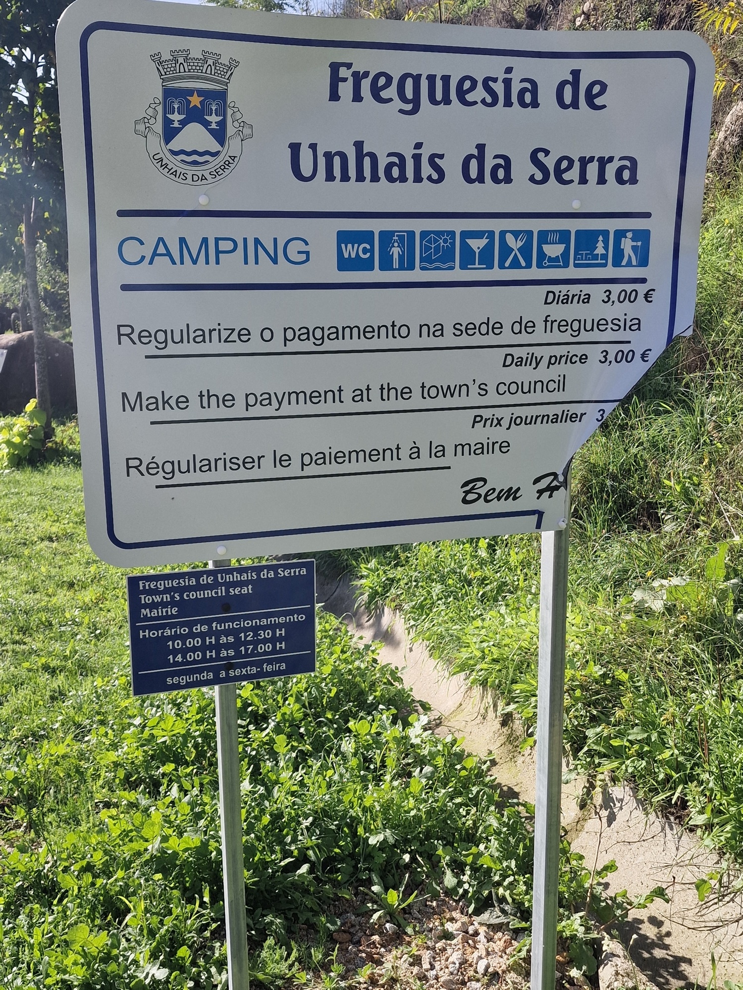 Unhais da Serra — Stellplatz in Unhais da Serra