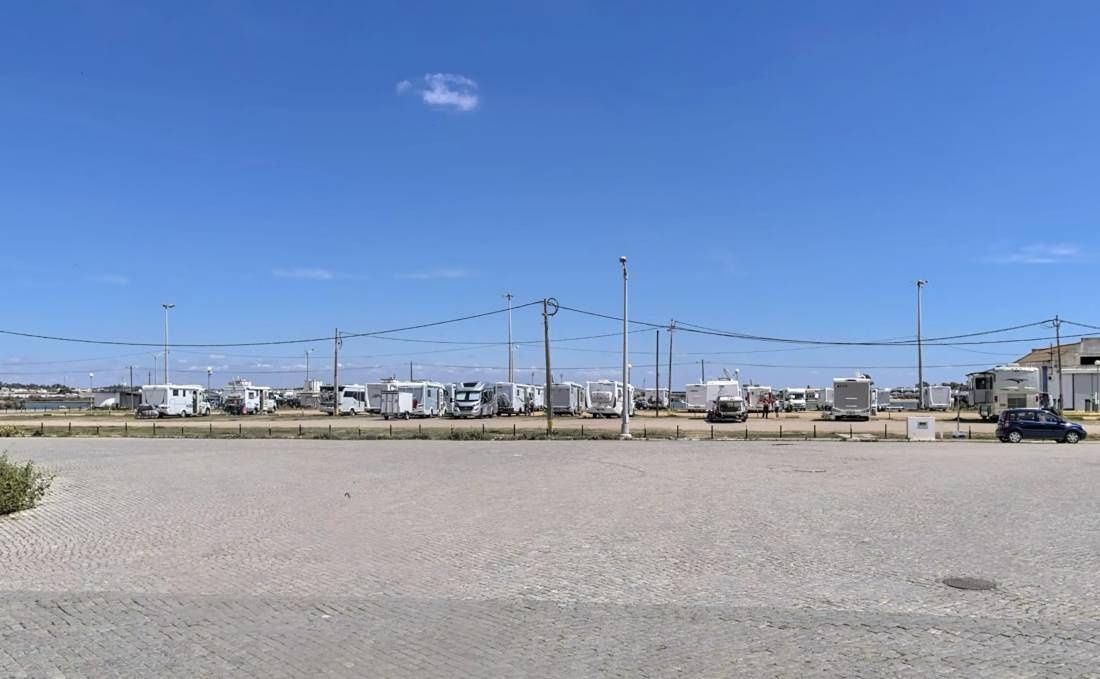 Parque de Autocaravanas de Vila Real de Santo António — Area di sosta in Vila Real de Santo António